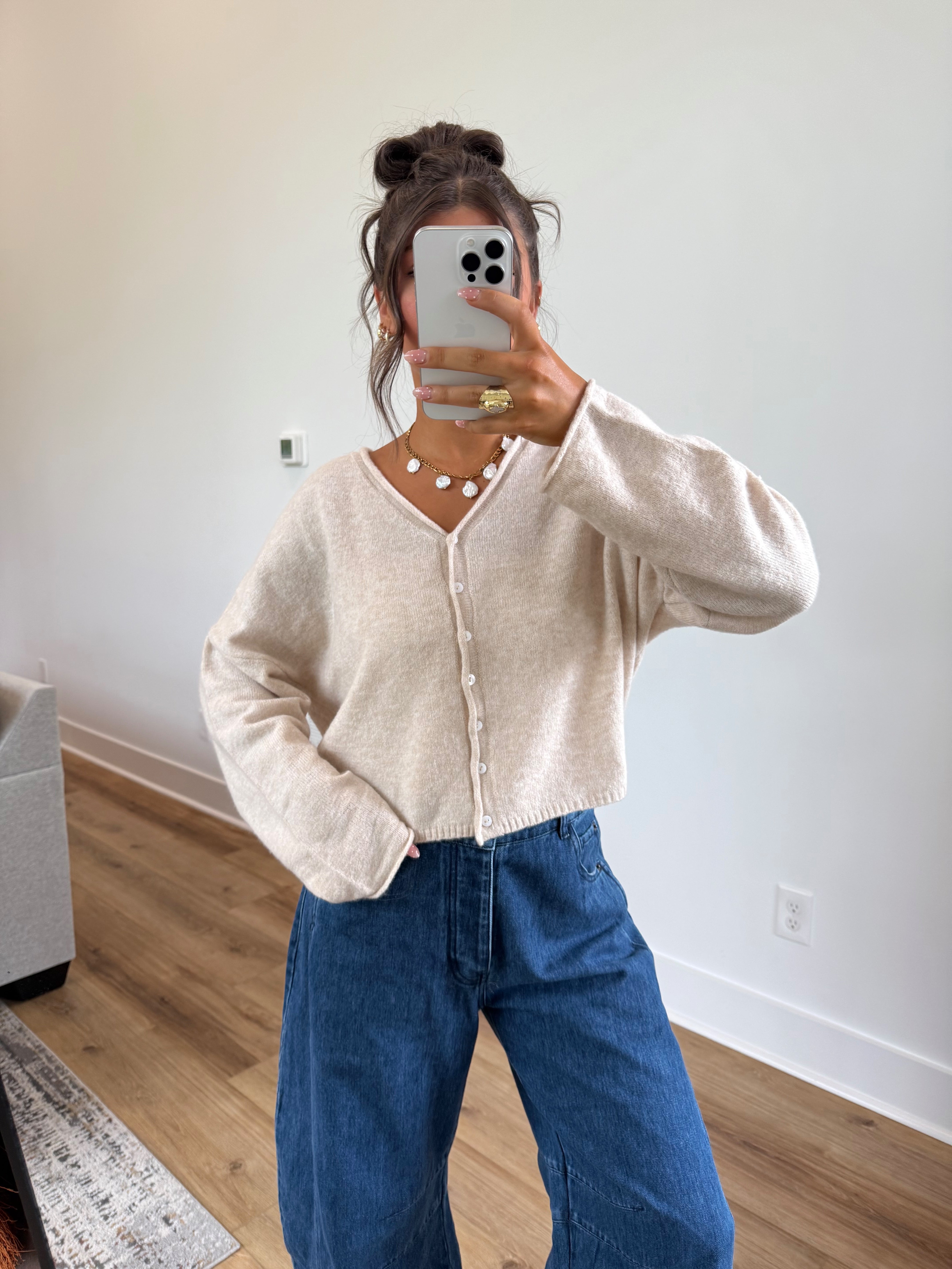 Sunday Morning V-Neck Sweater