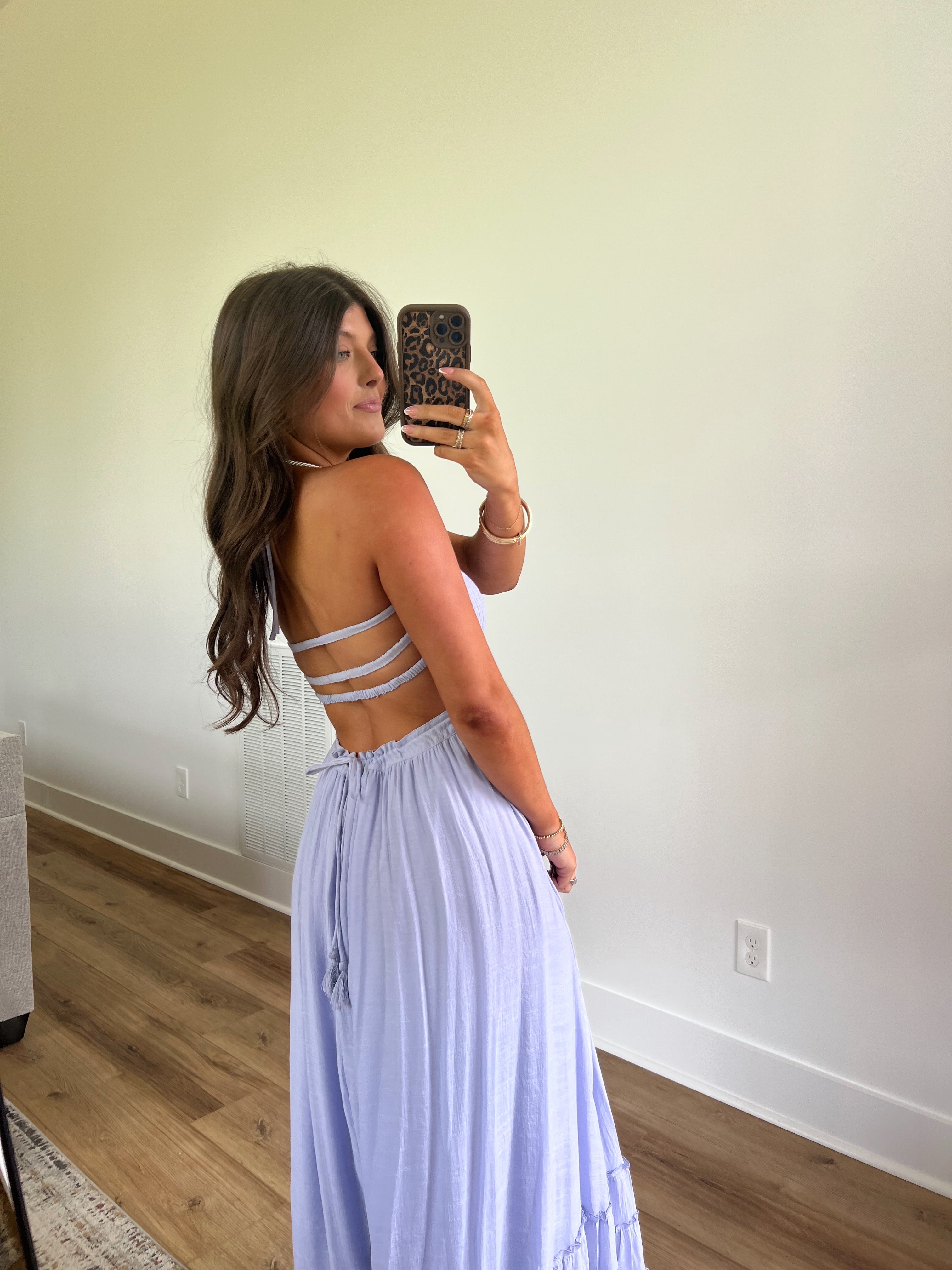 Periwinkle Breezy Escape Halter