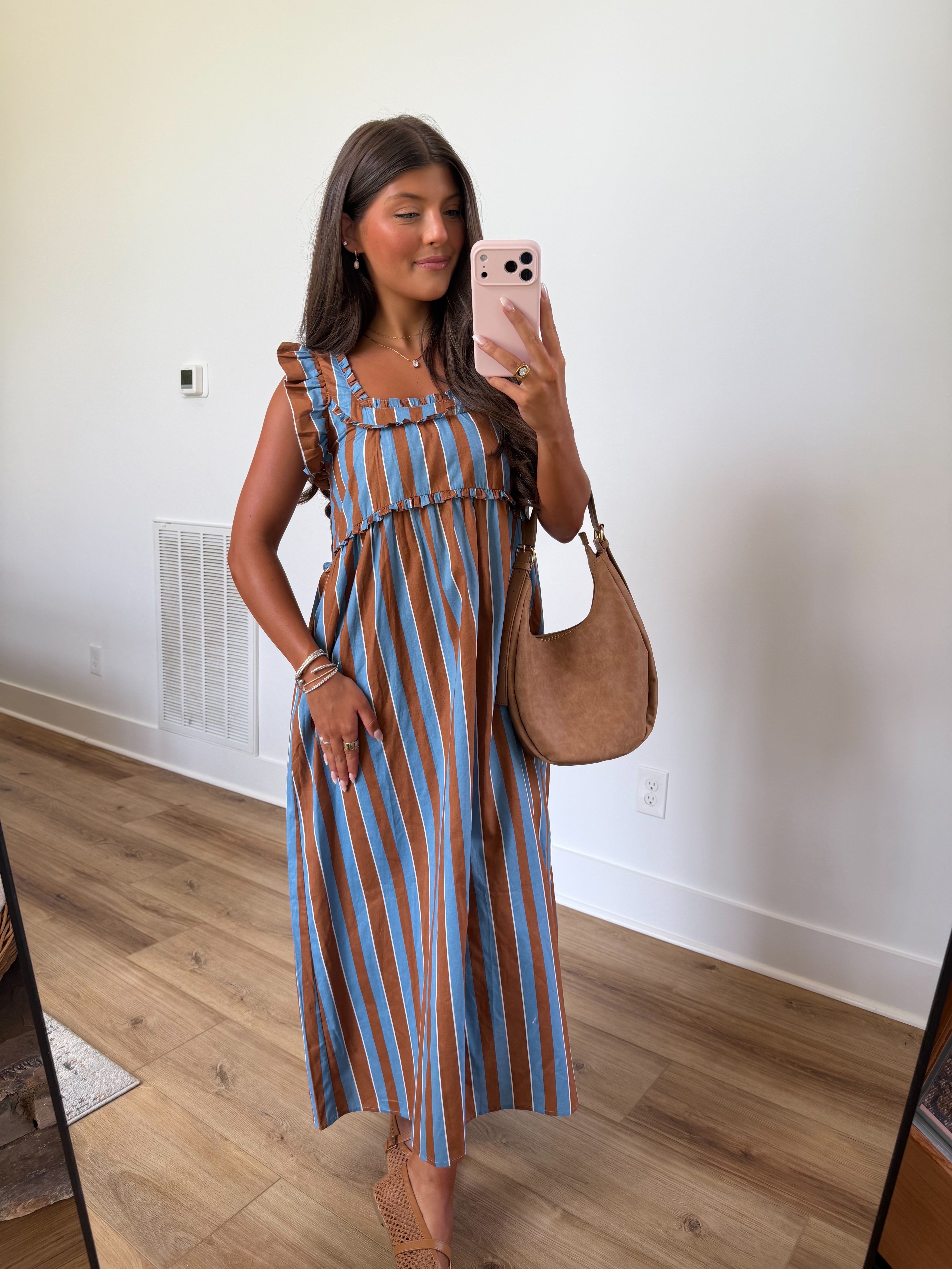 Blue Ridge Stripe Maxi