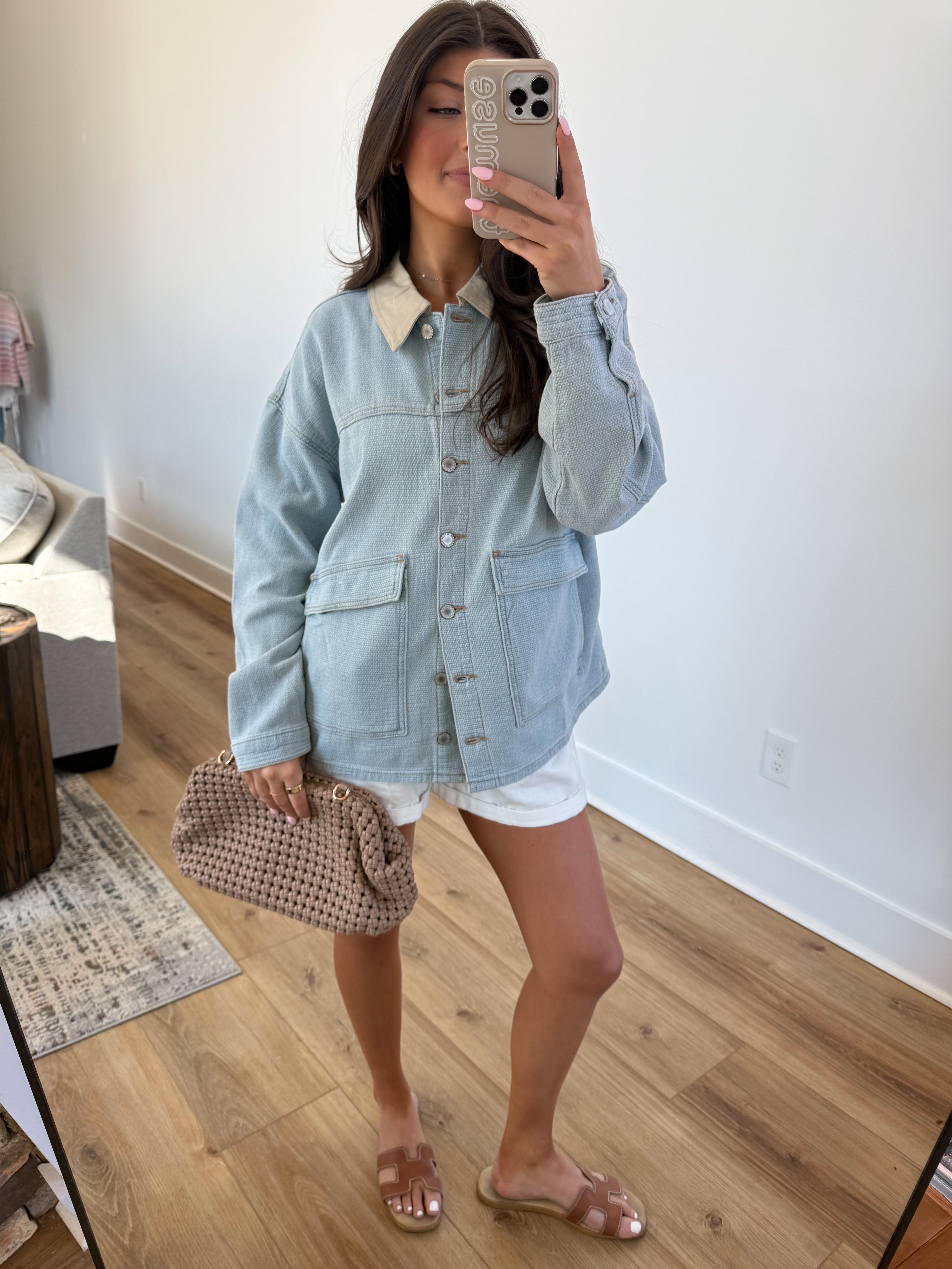 The Dockside Denim Top