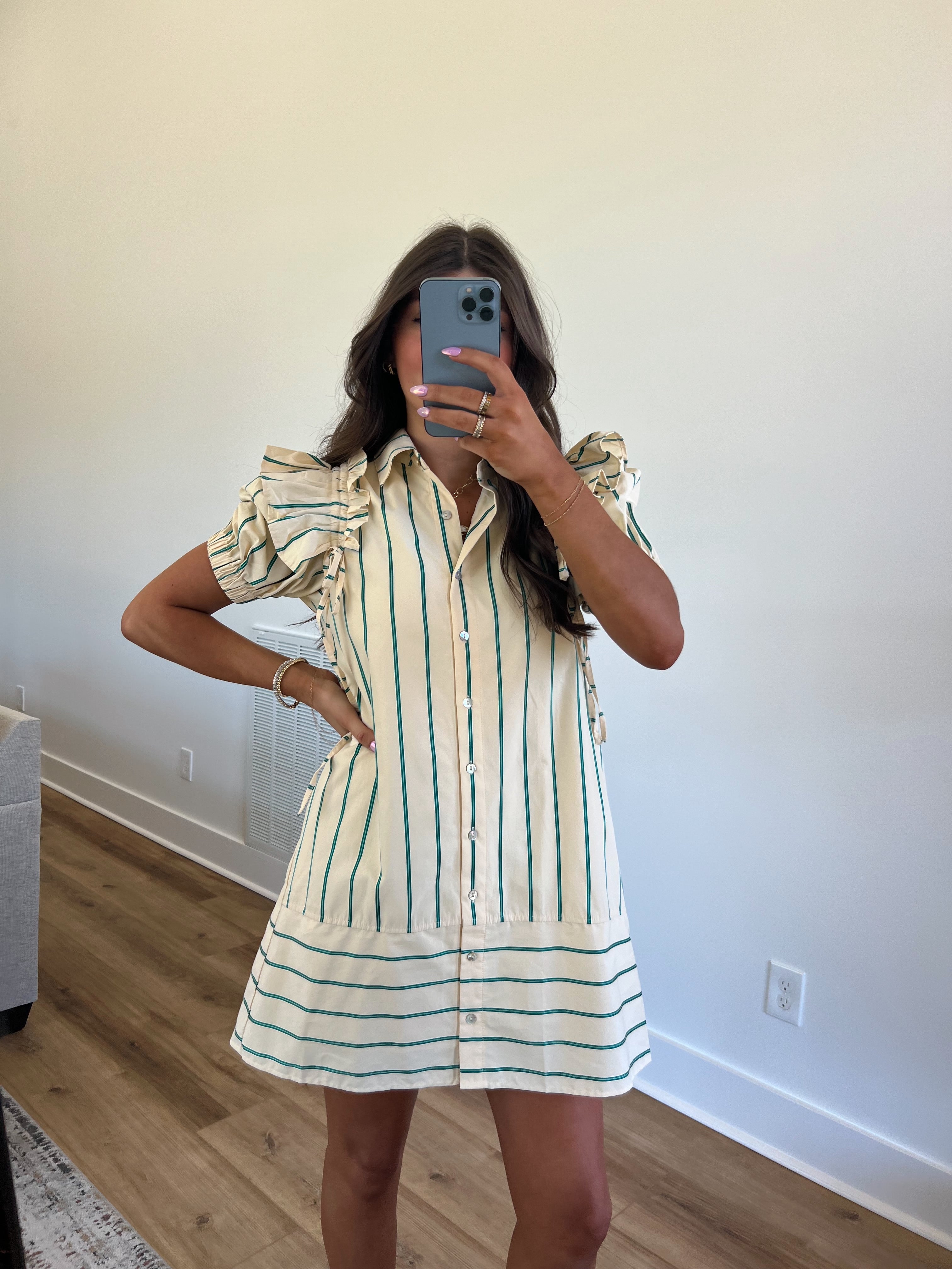 Ivy Stripe Mini Dress