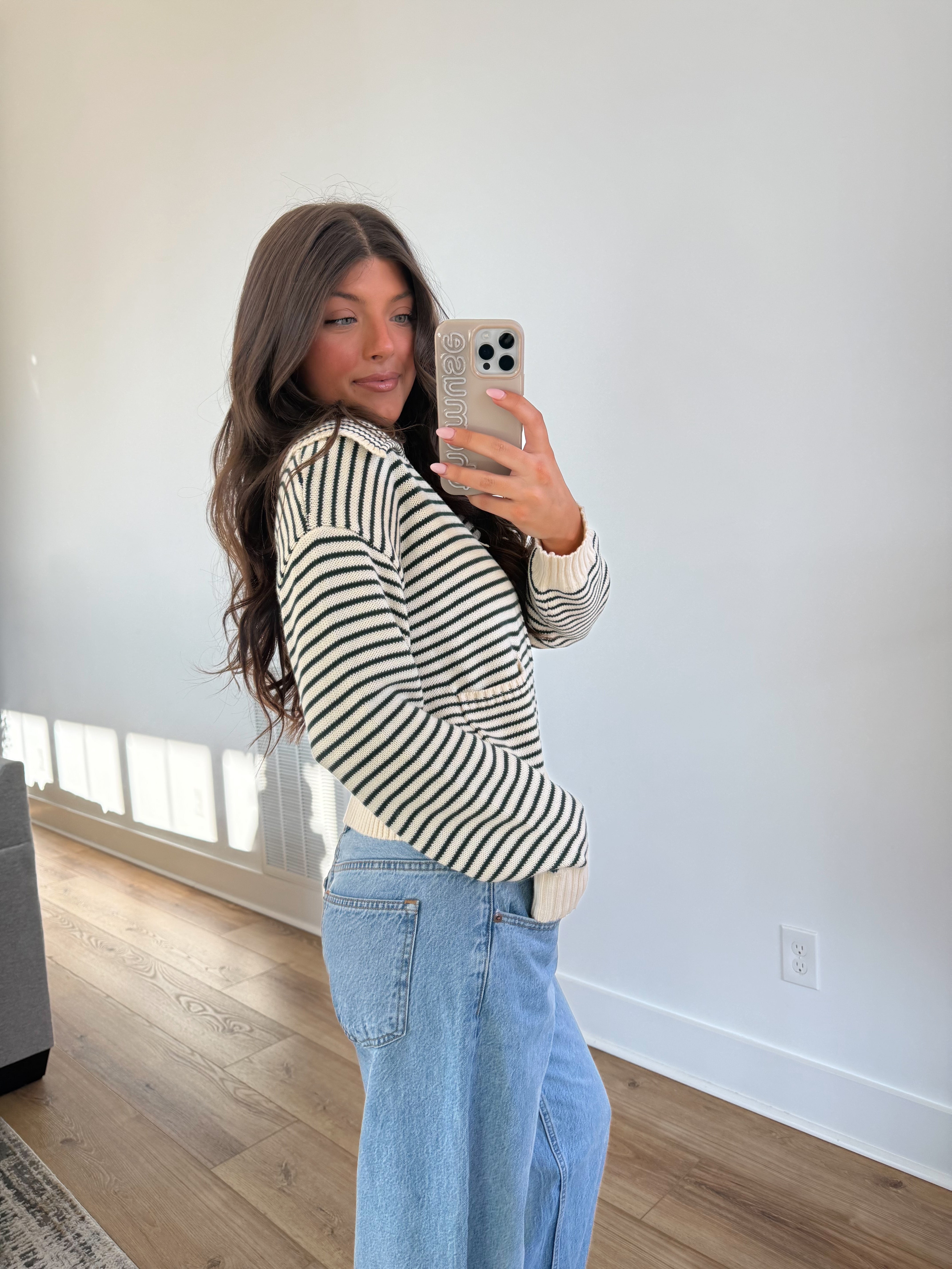 The Varsity Stripe Zip