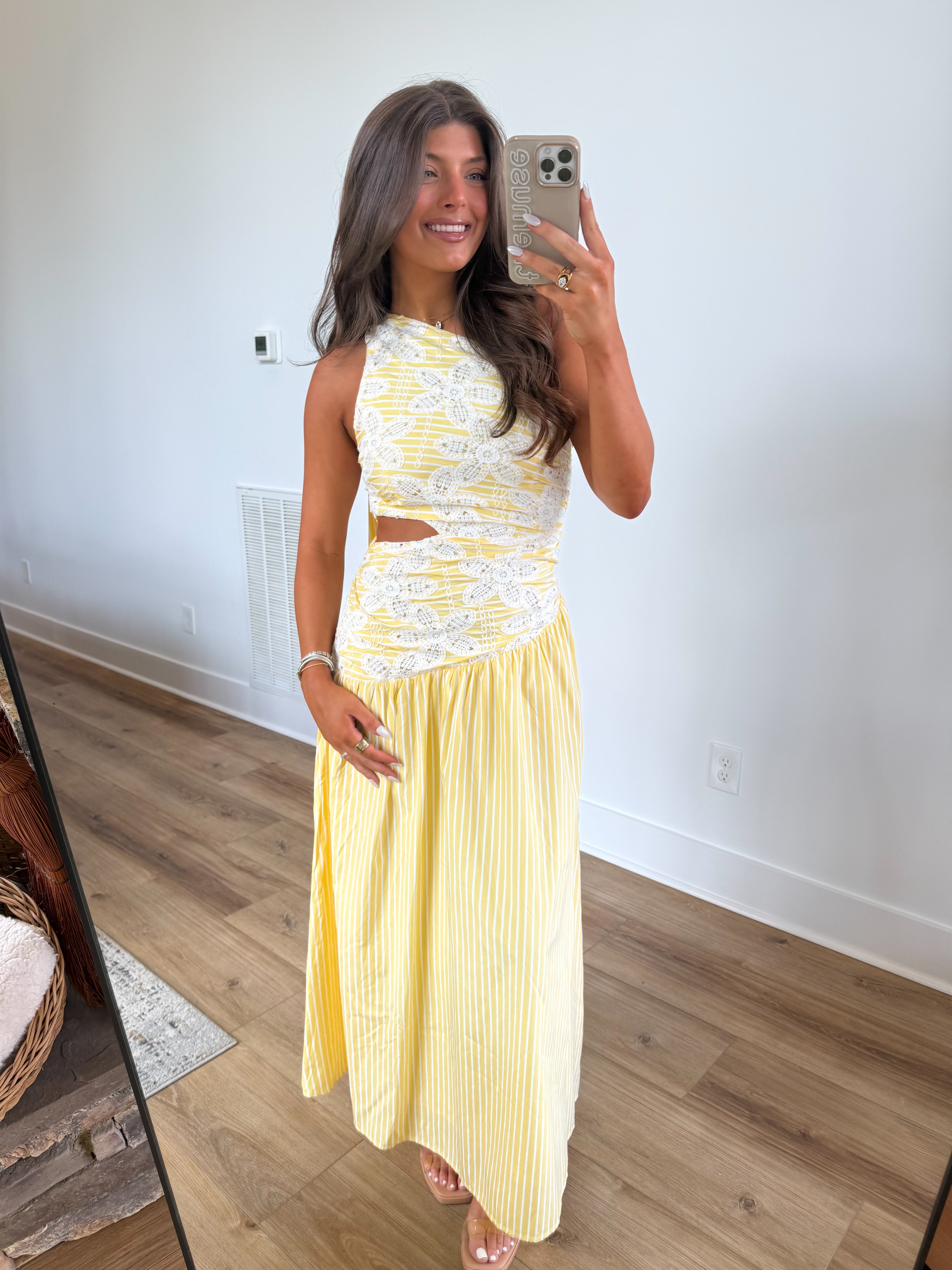 Lemon Drop Garden Dress