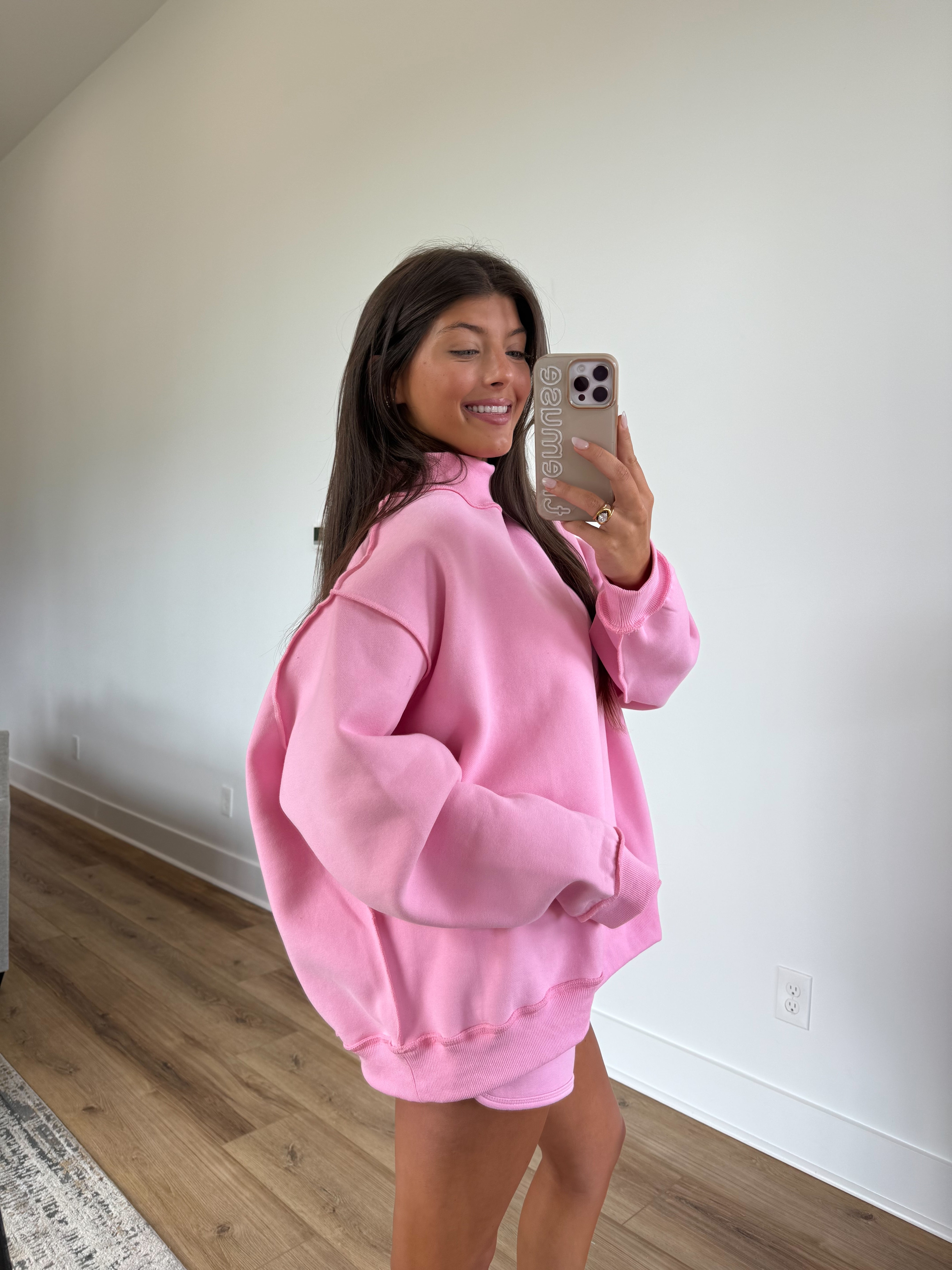 Barbie Pink Mockneck