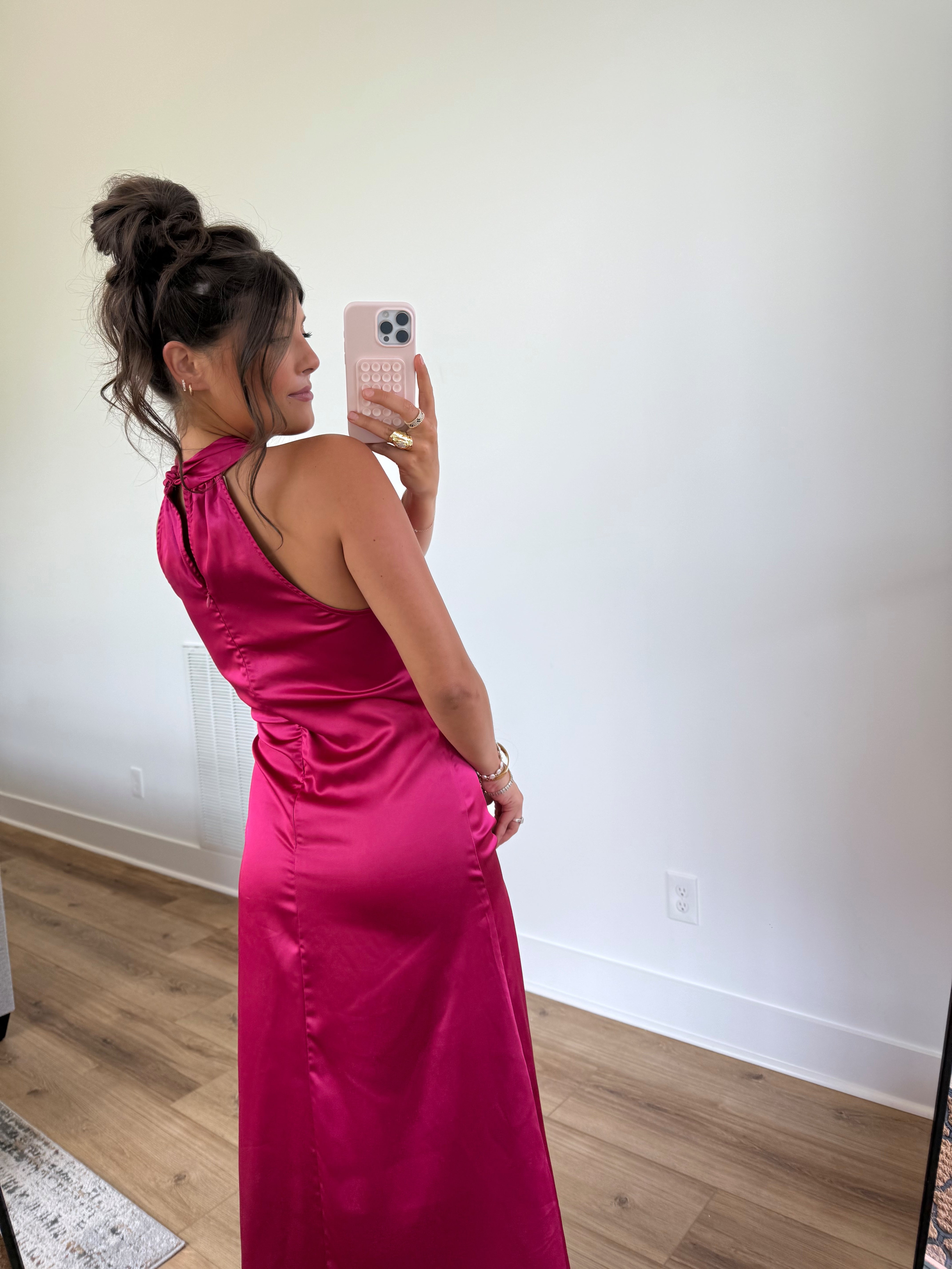 Midnight Bloom Maxi Dress