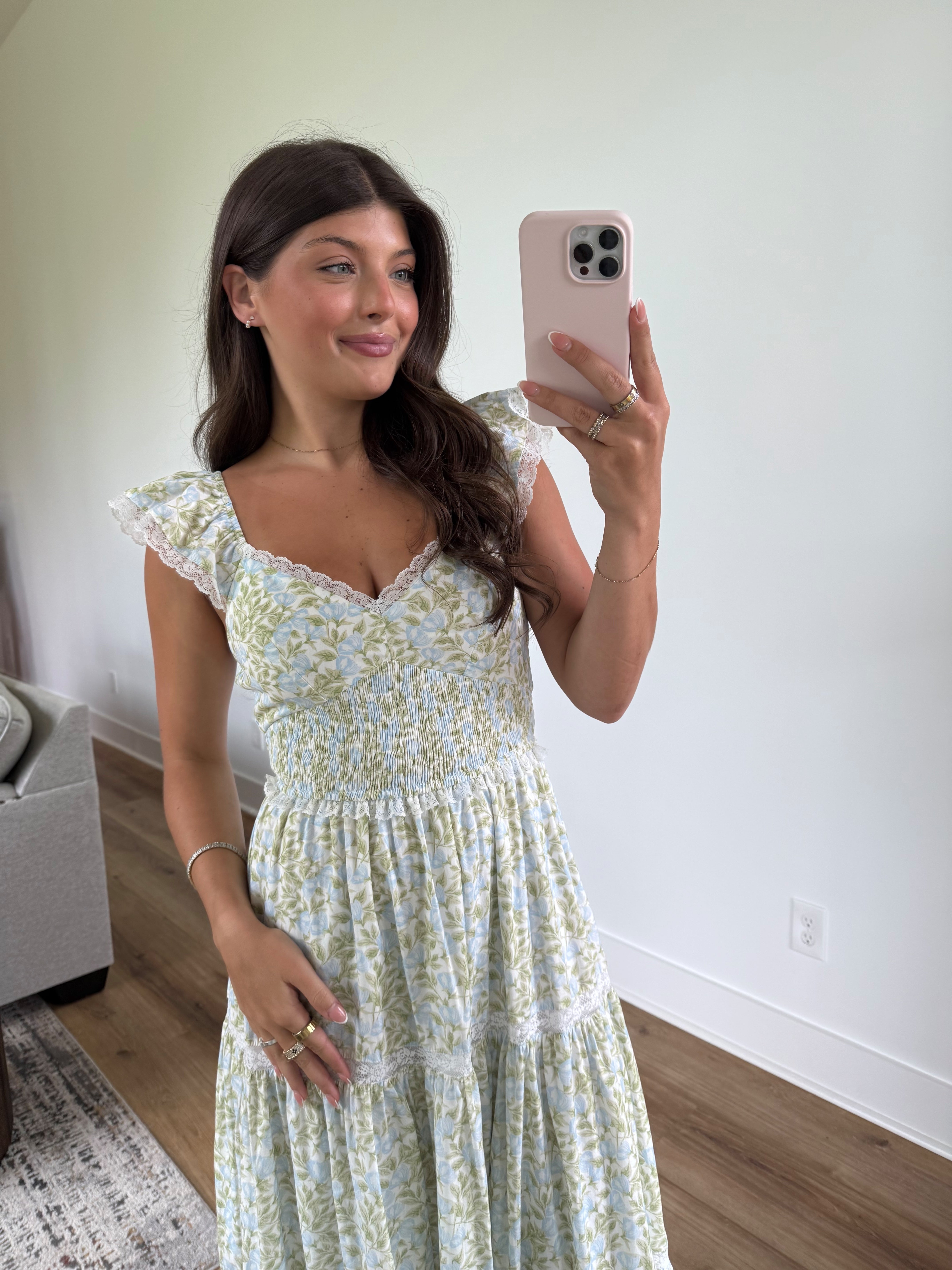 Blue Garden Dress