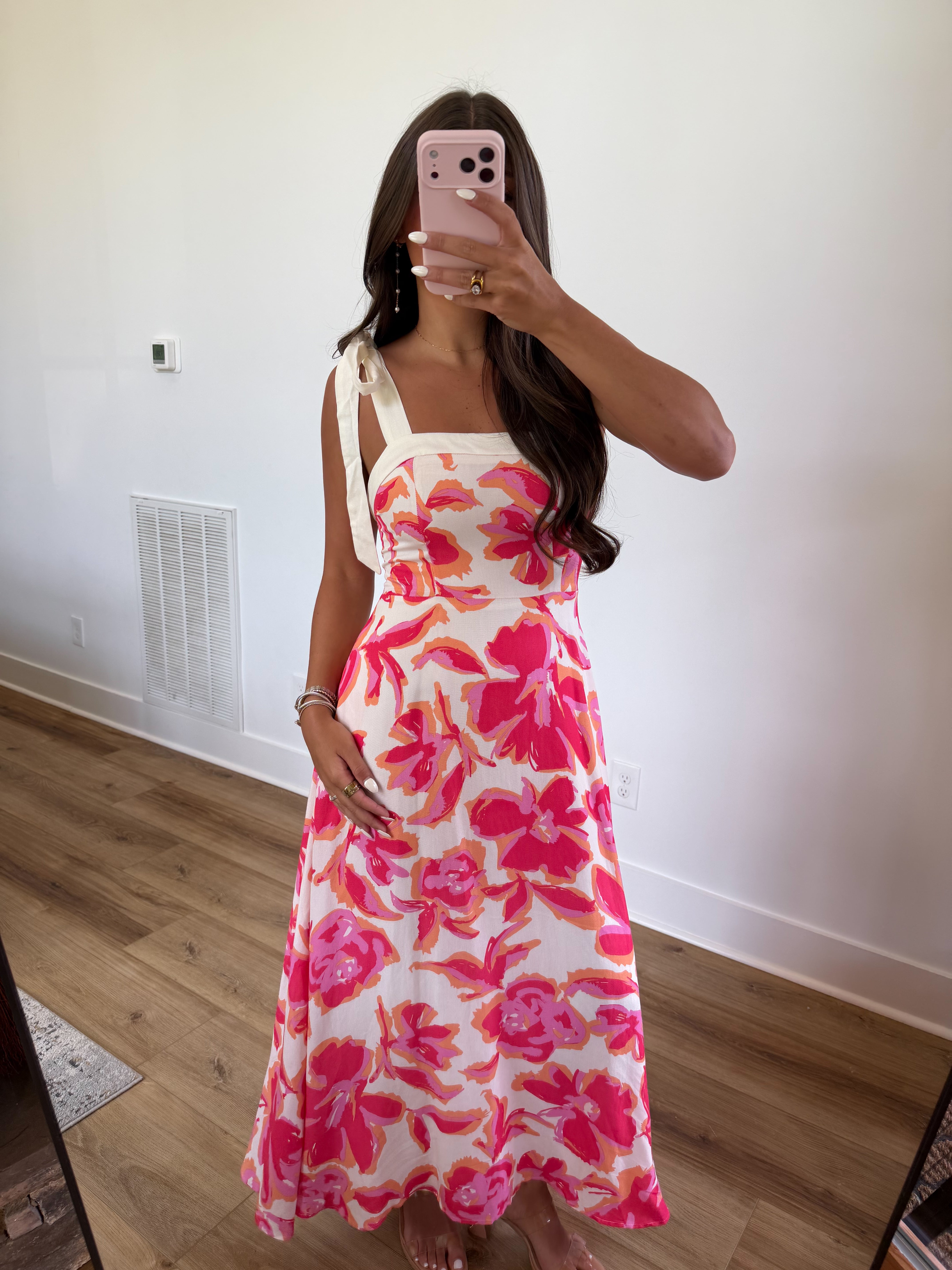 Pink Playa Maxi Dress
