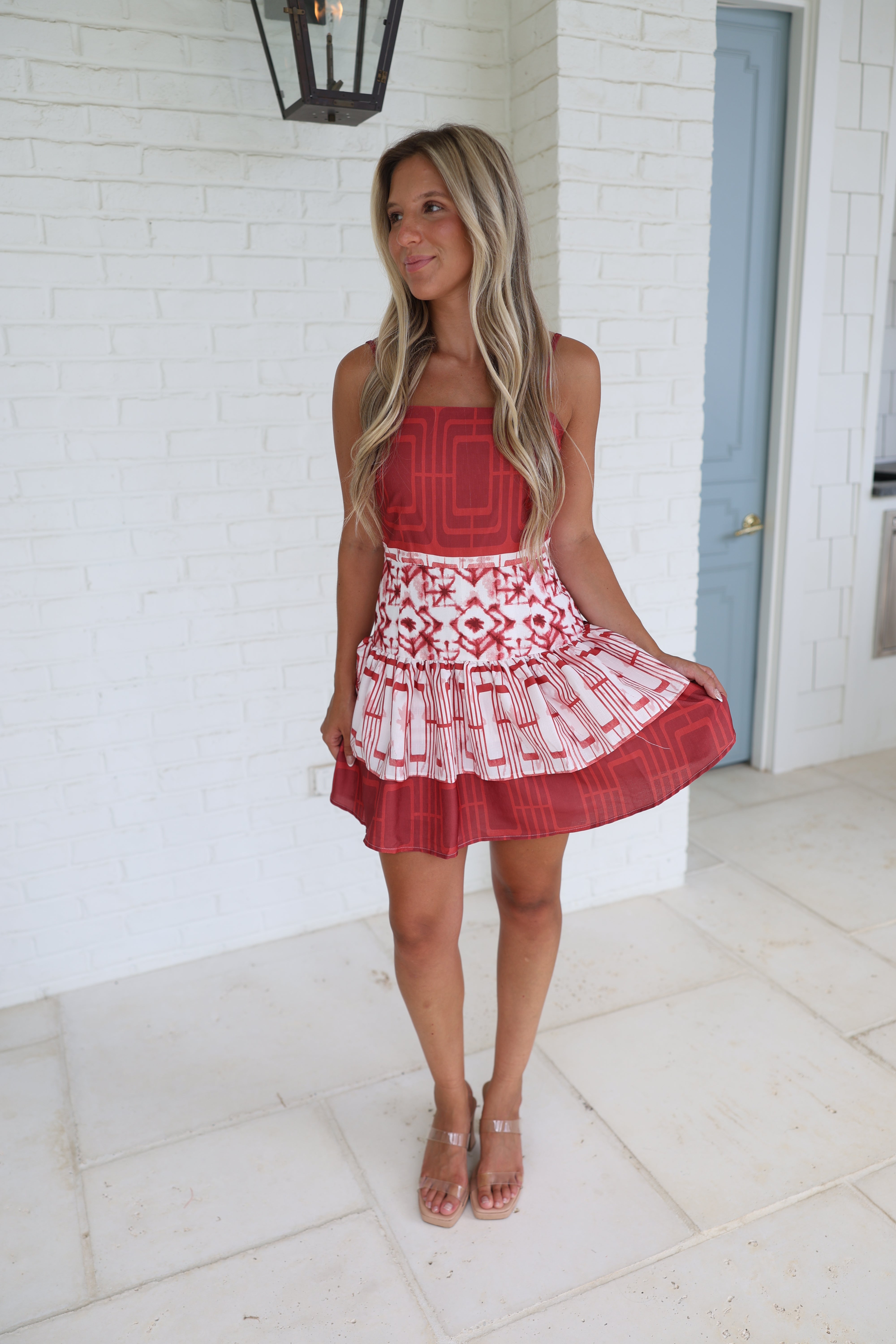 The Rivalry Dress (Maroon)