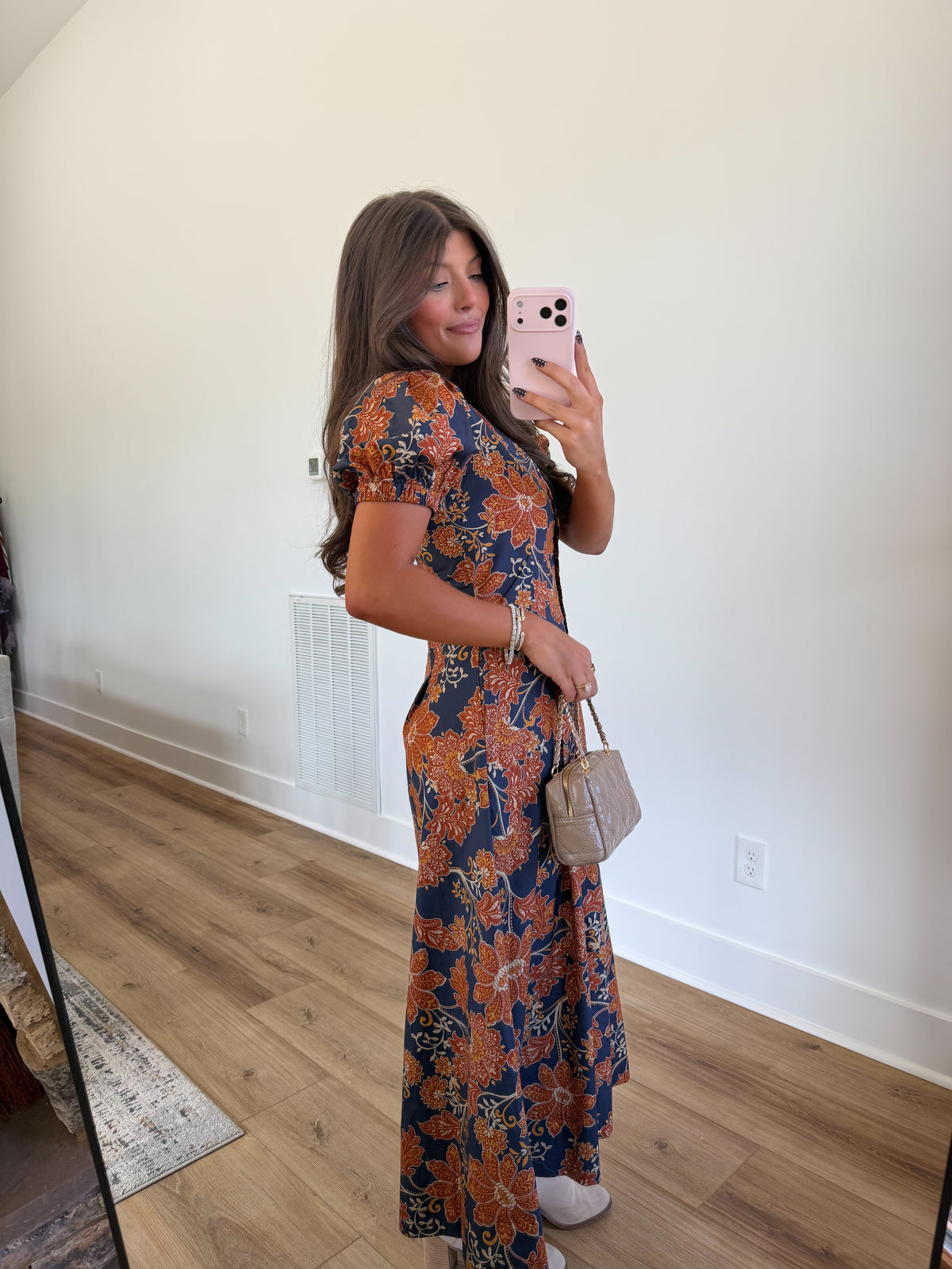 Sienna Floral Midi Dress
