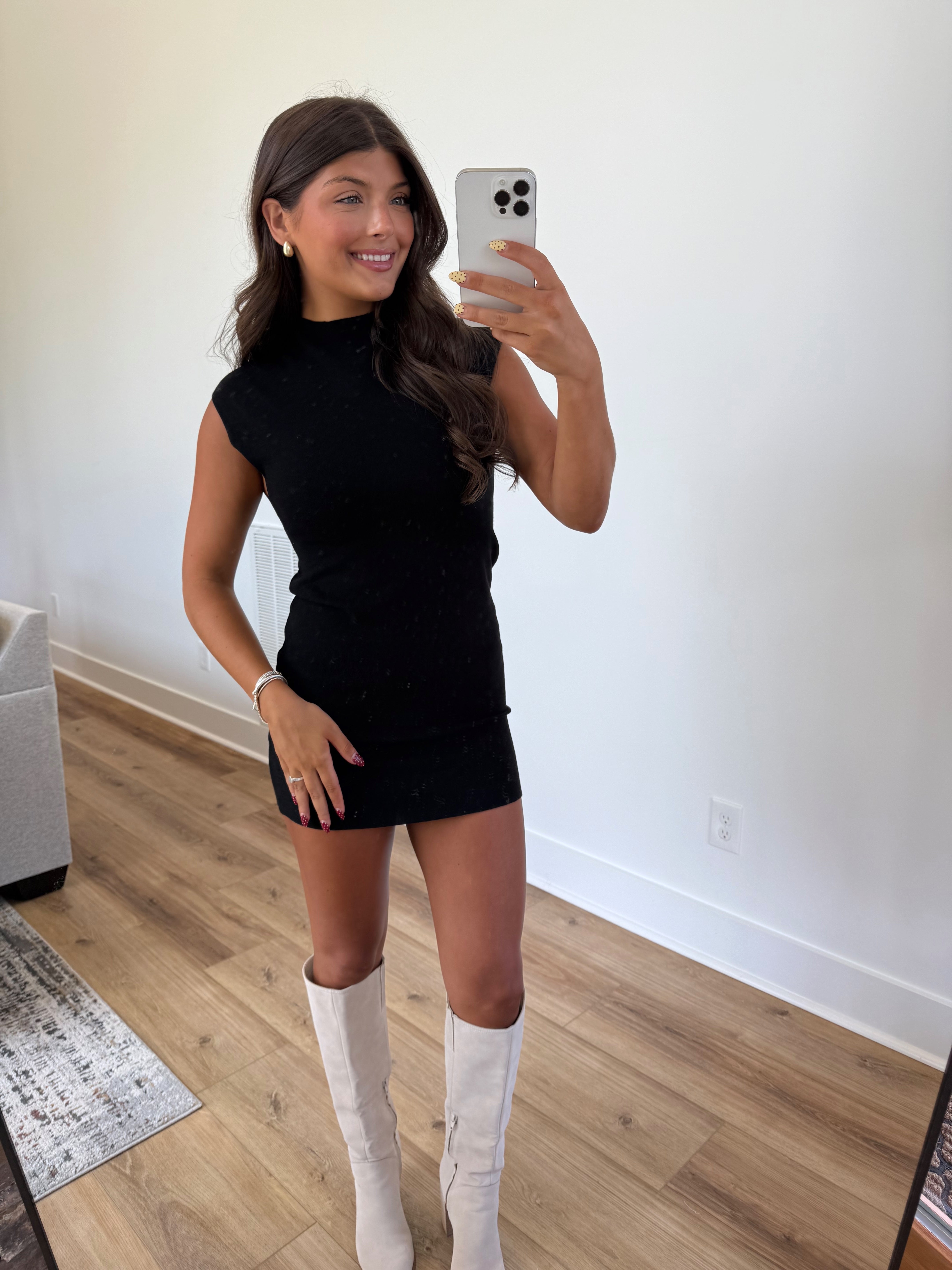 Staple Black Mini Dress