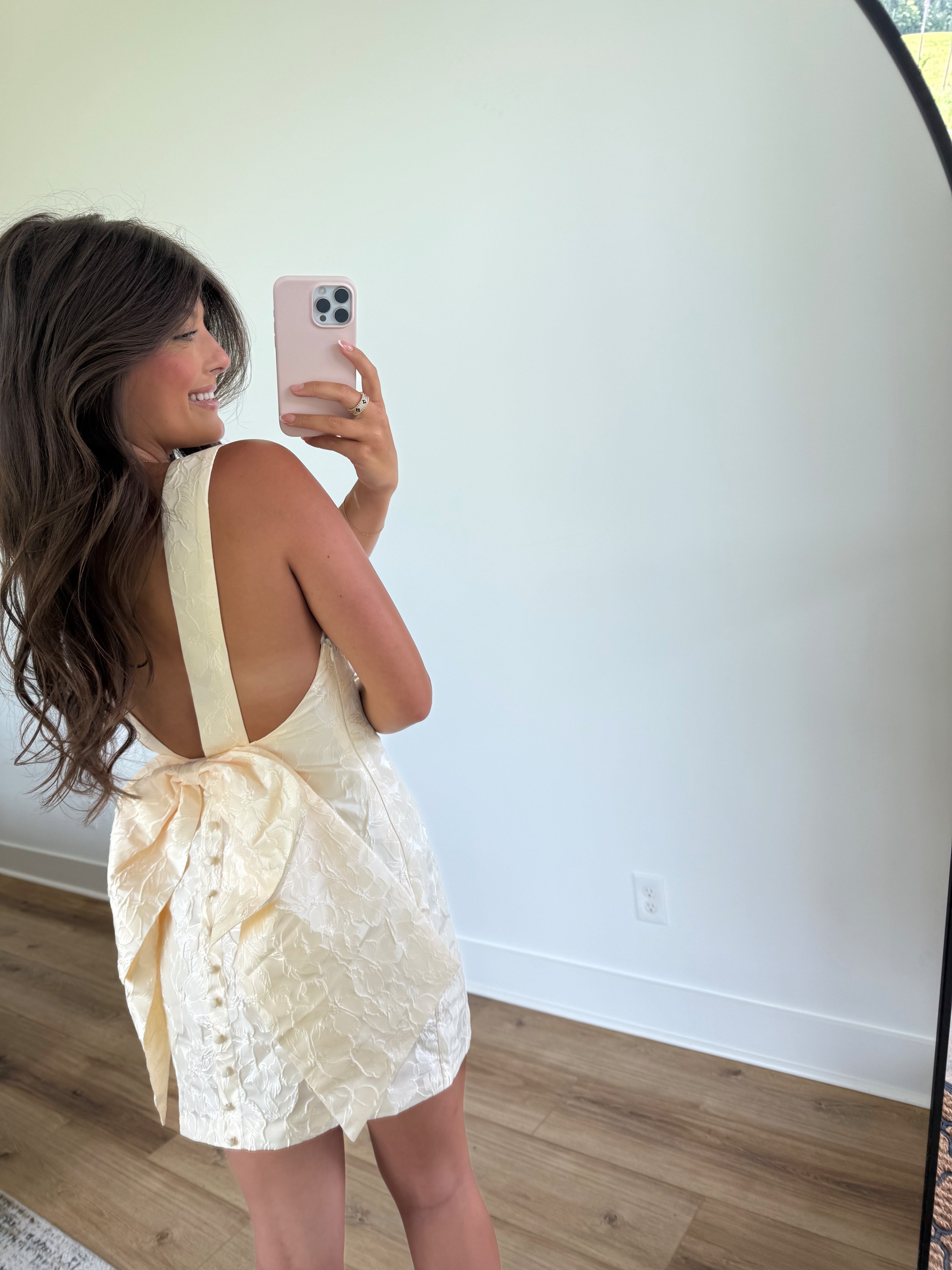 Wrapped in Romance Mini Dress