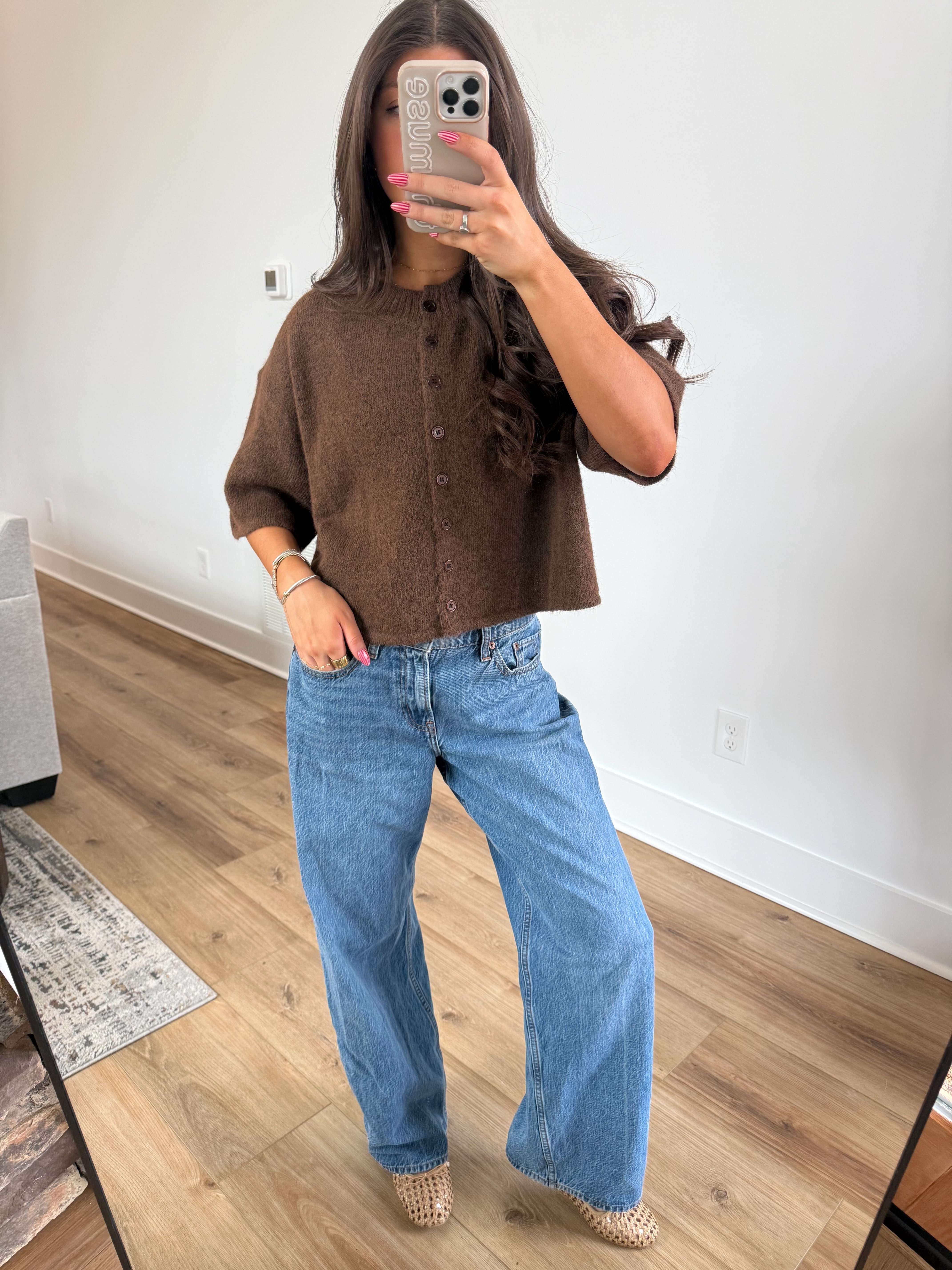 The Cloud Cardi (Brown)