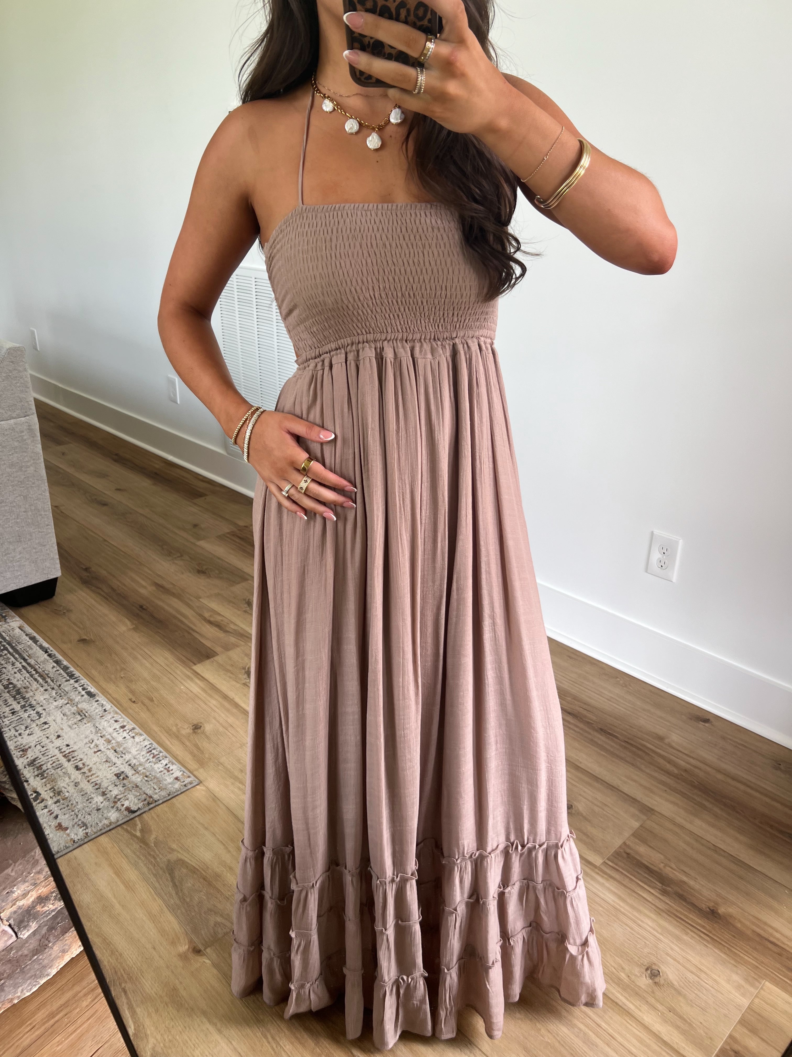 Brown Breezy Escape Halter