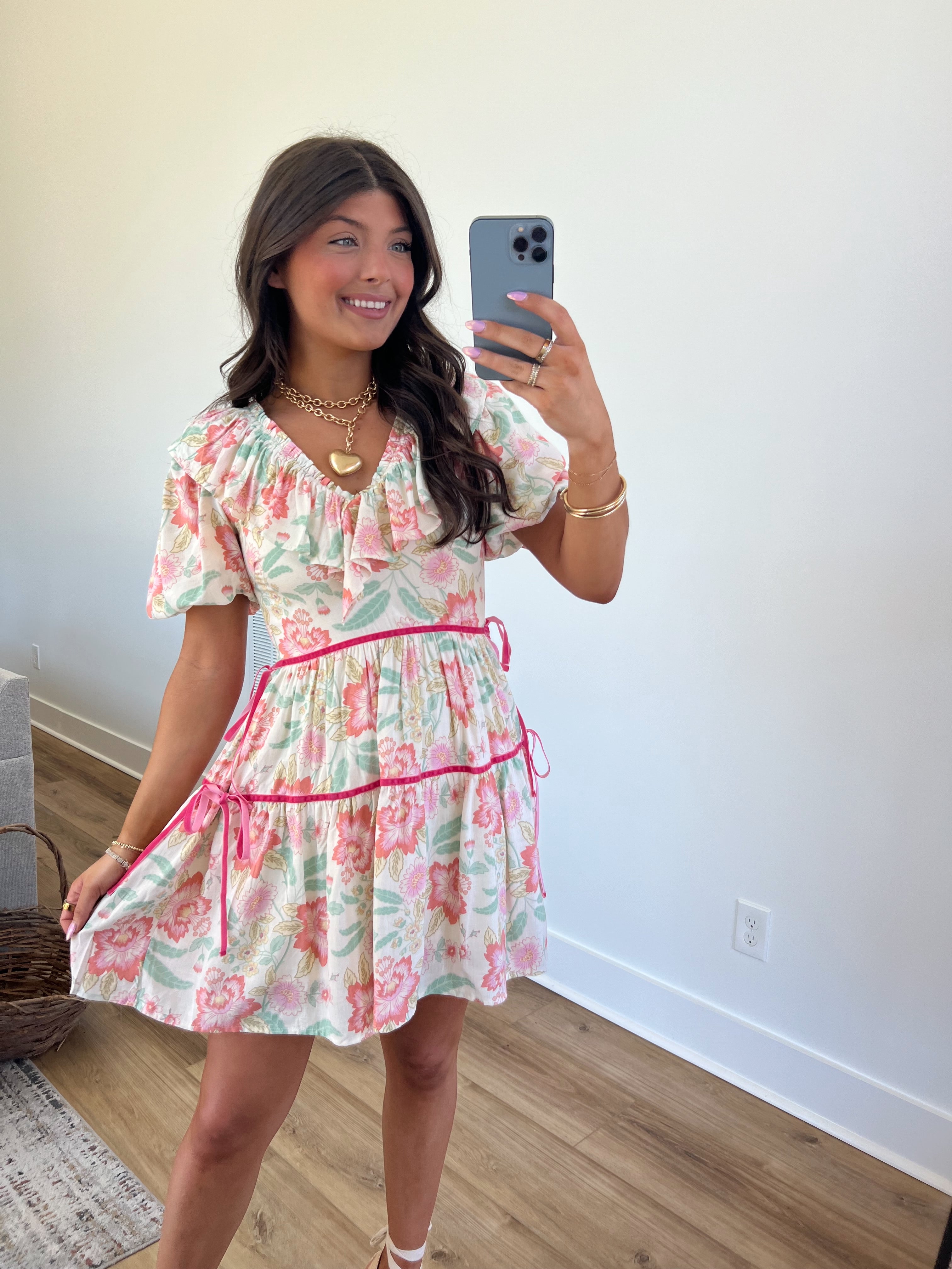 Floral Lorenze Mini Dress