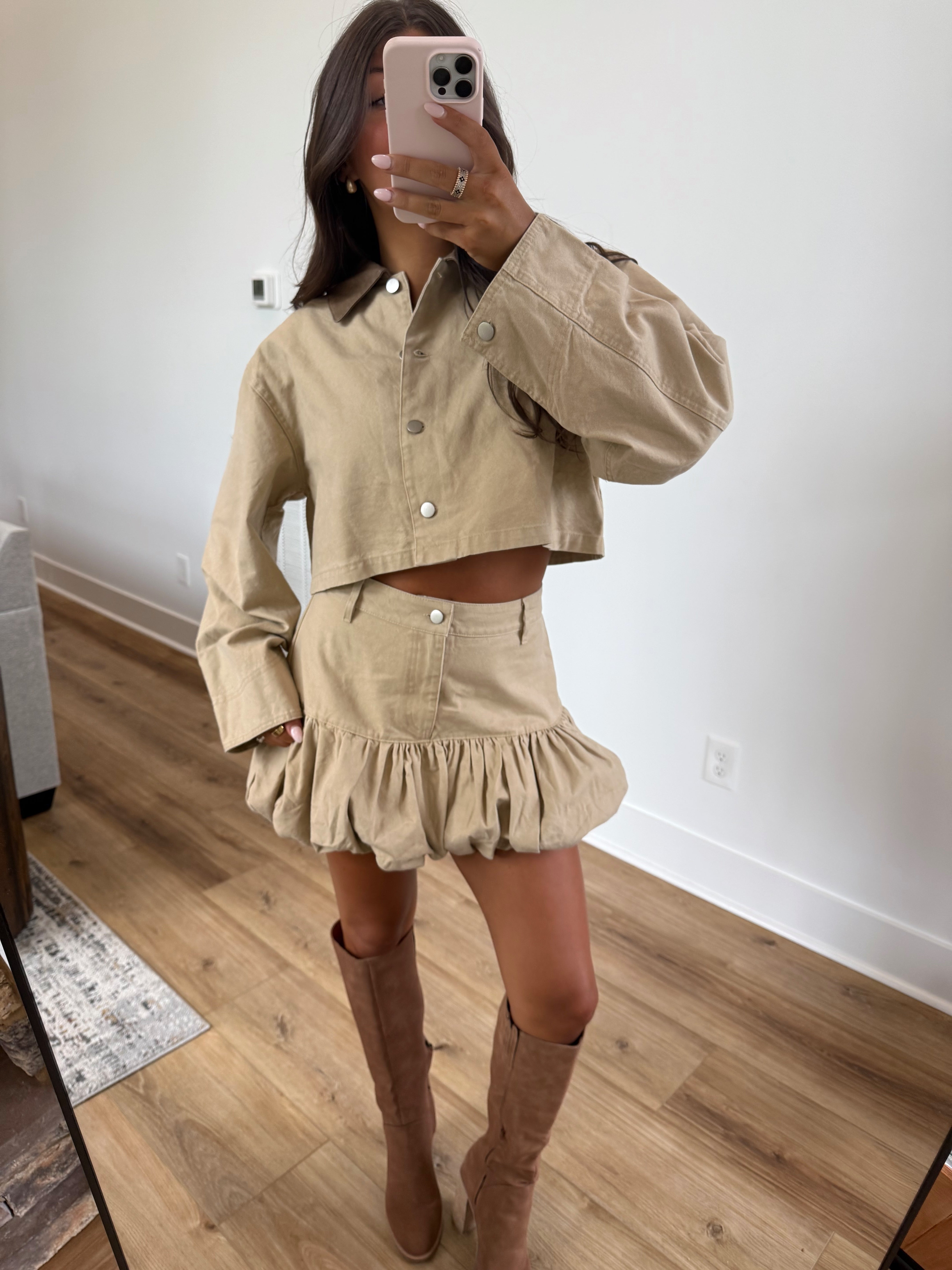 Autumn Dune Jacket + Skirt