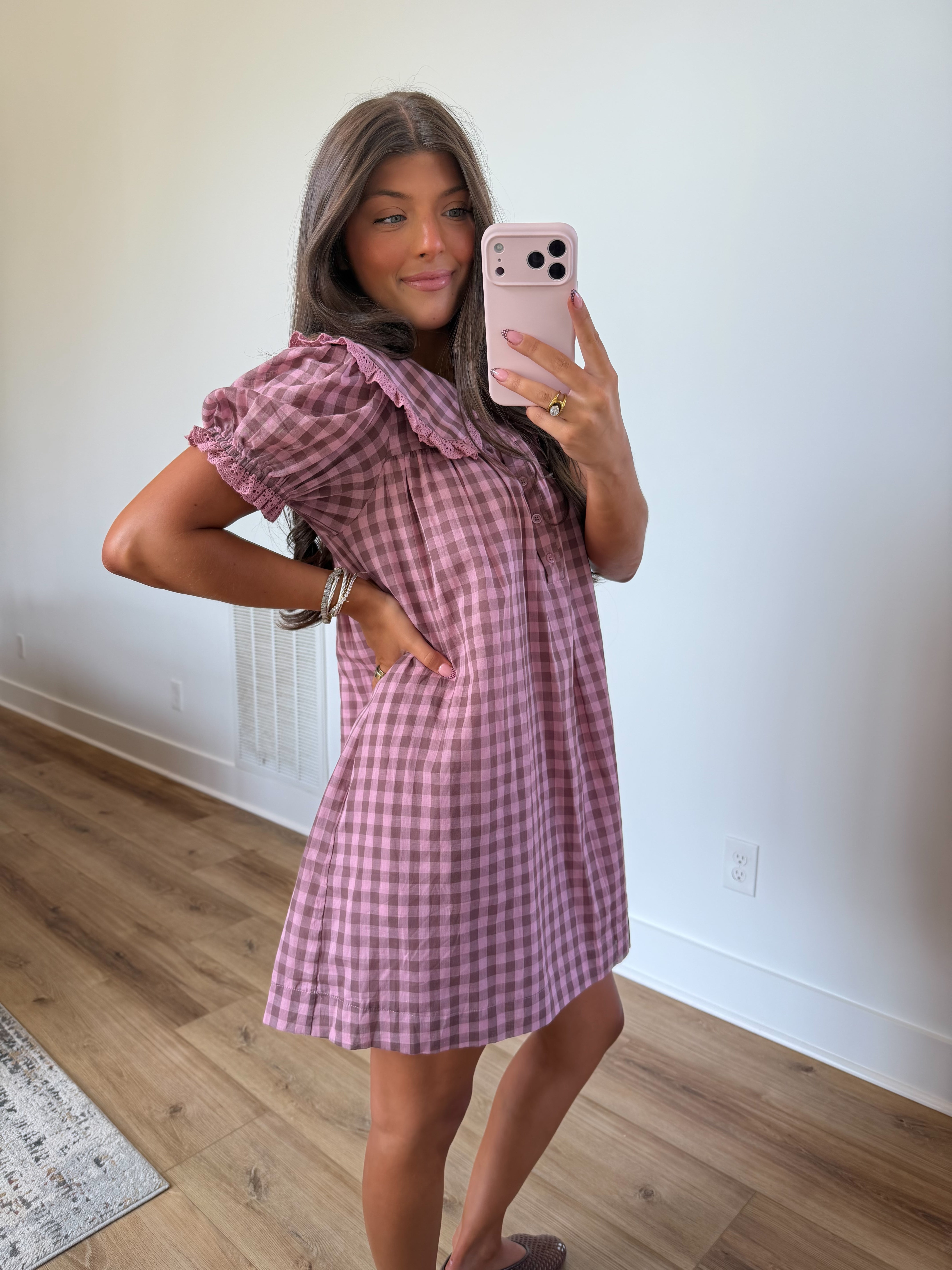 Bella Collared Mini Dress