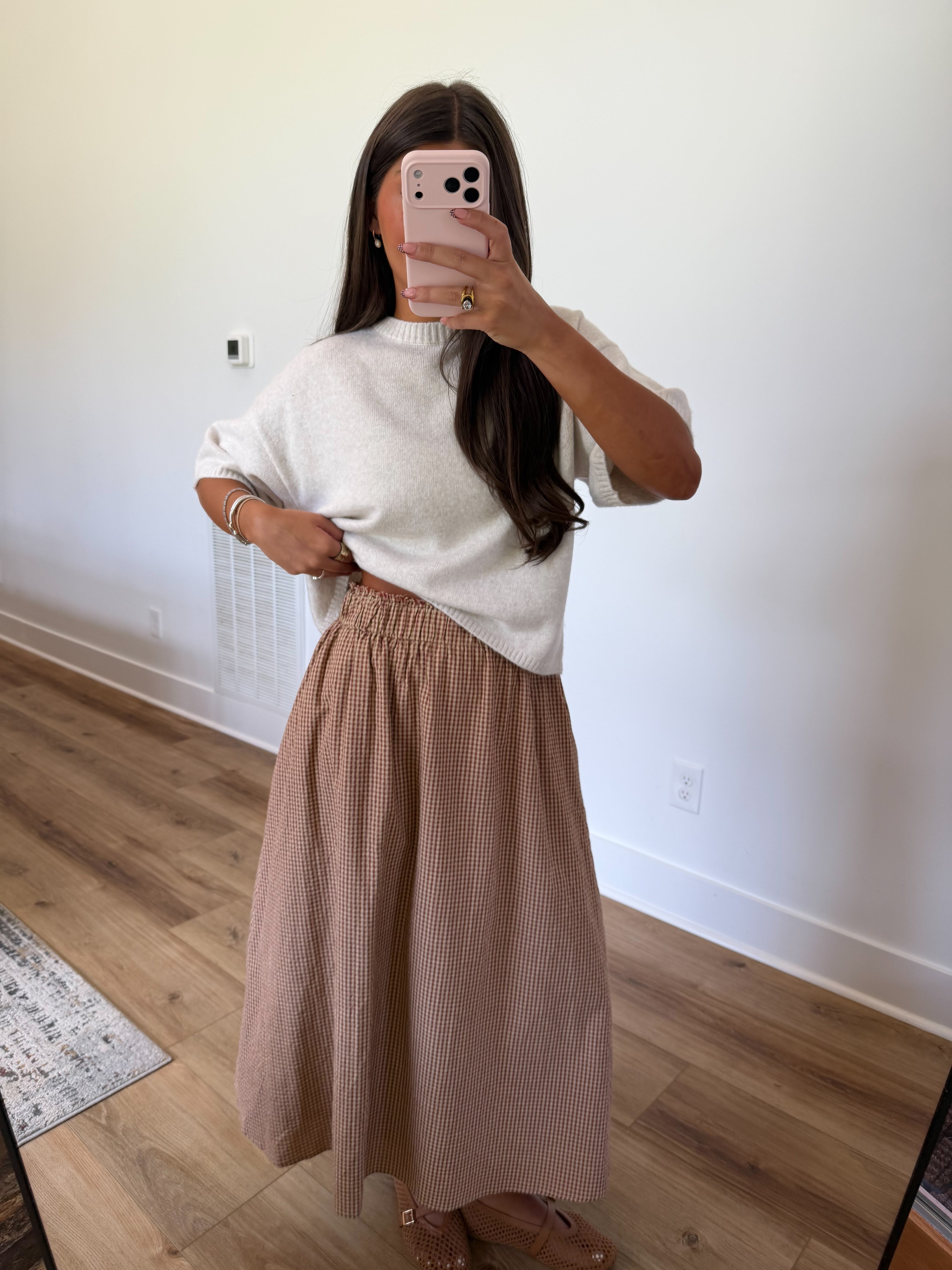 Hadley Gingham Midi