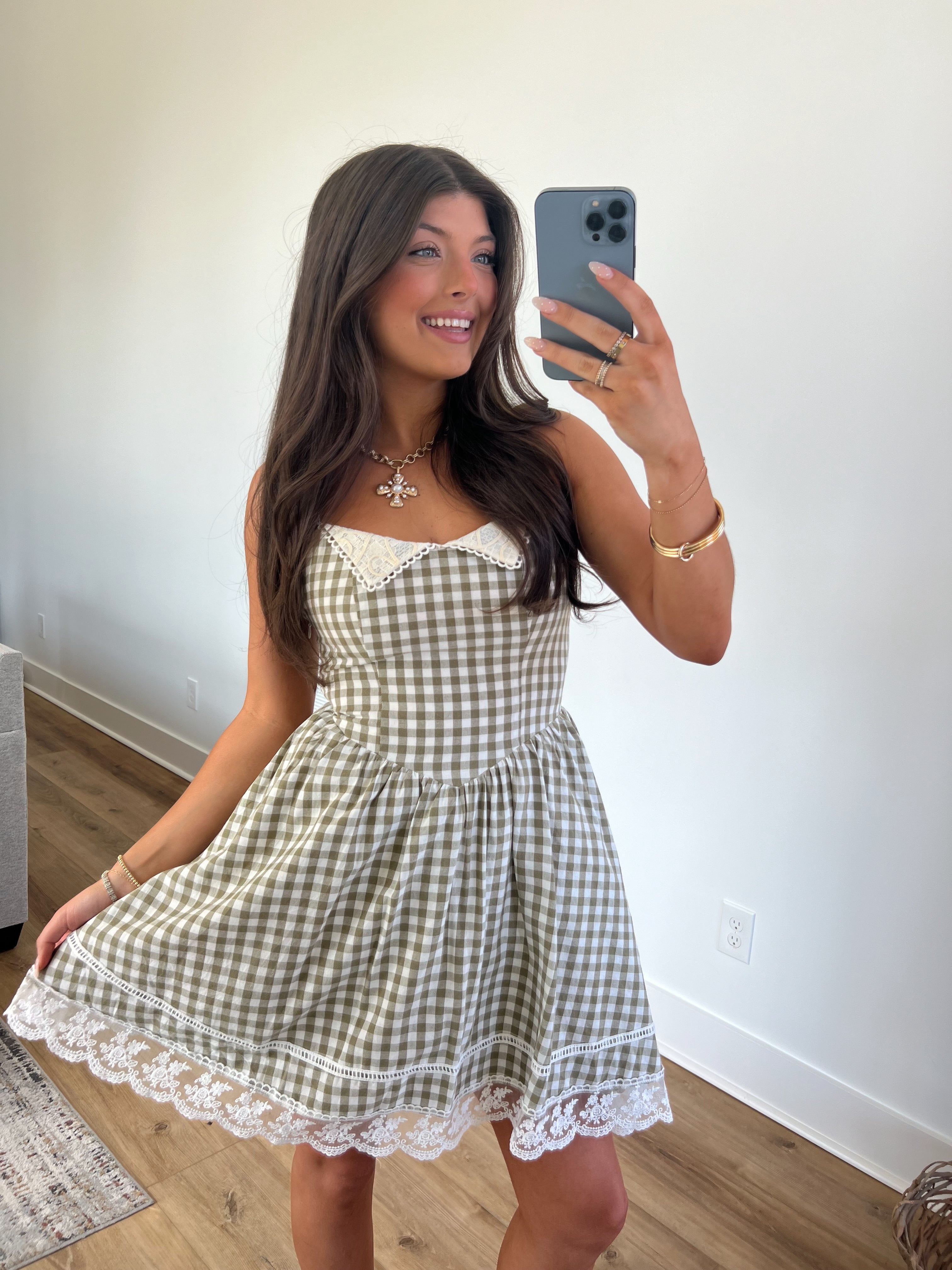 Garden Picnic Mini Dress