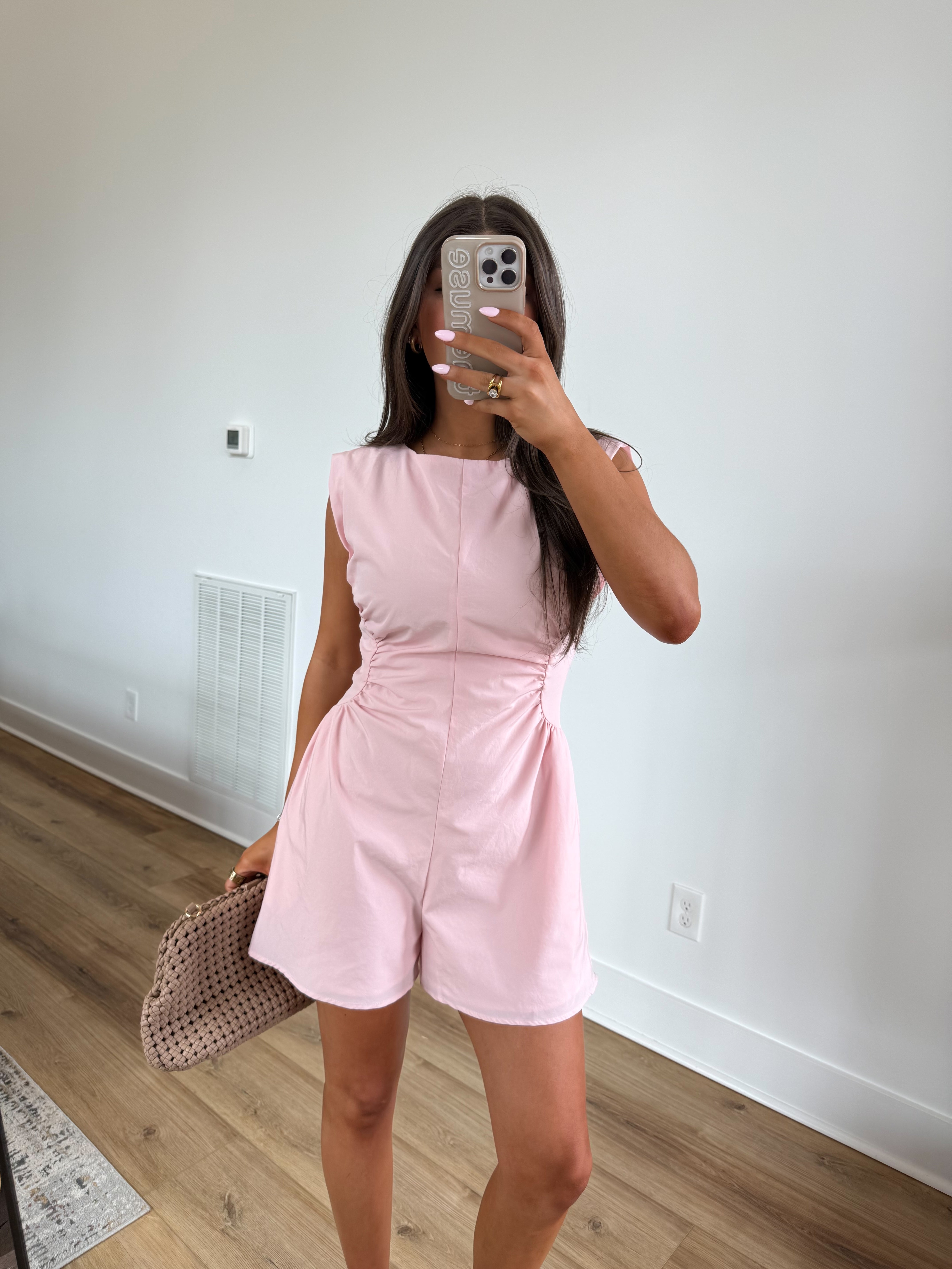 The Timeless Romper (Pink)