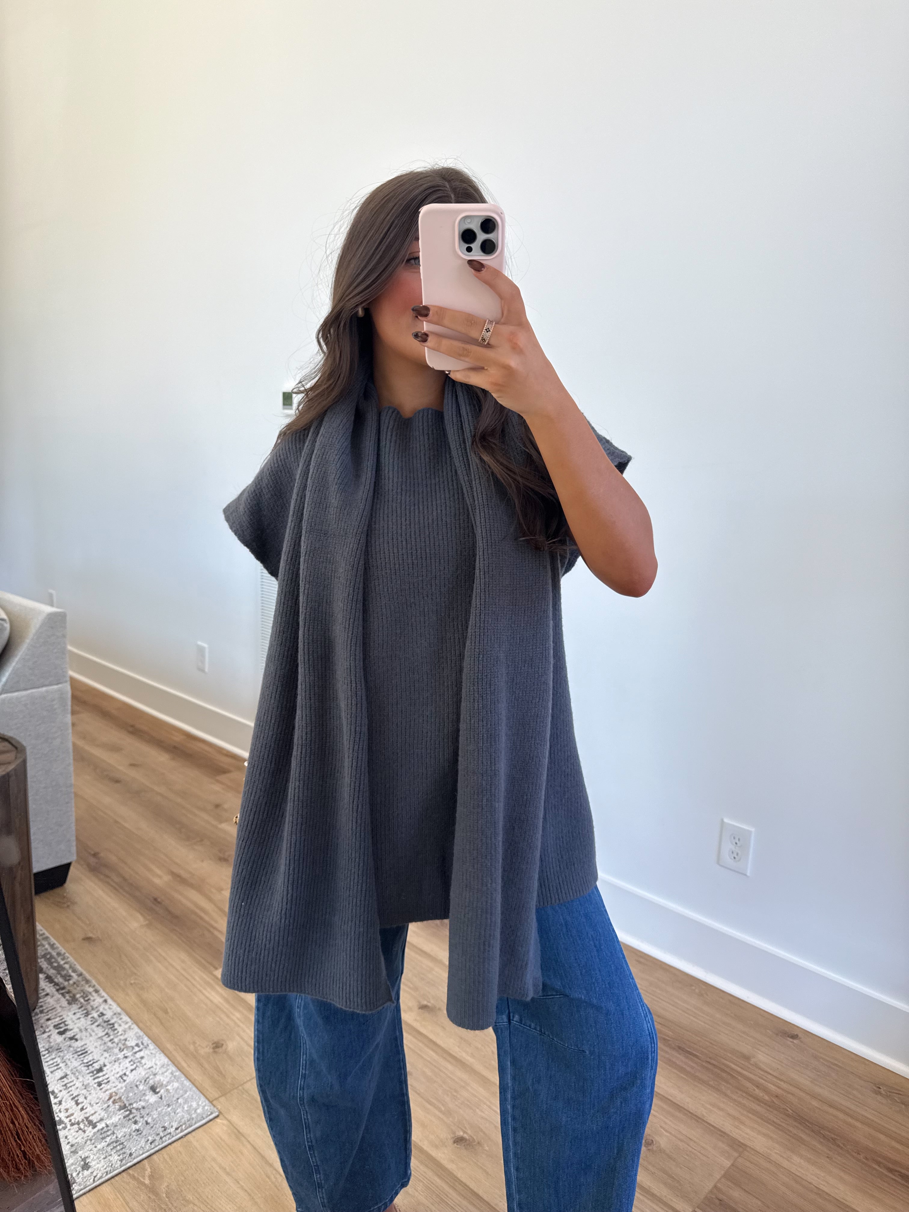 The London Scarf Top