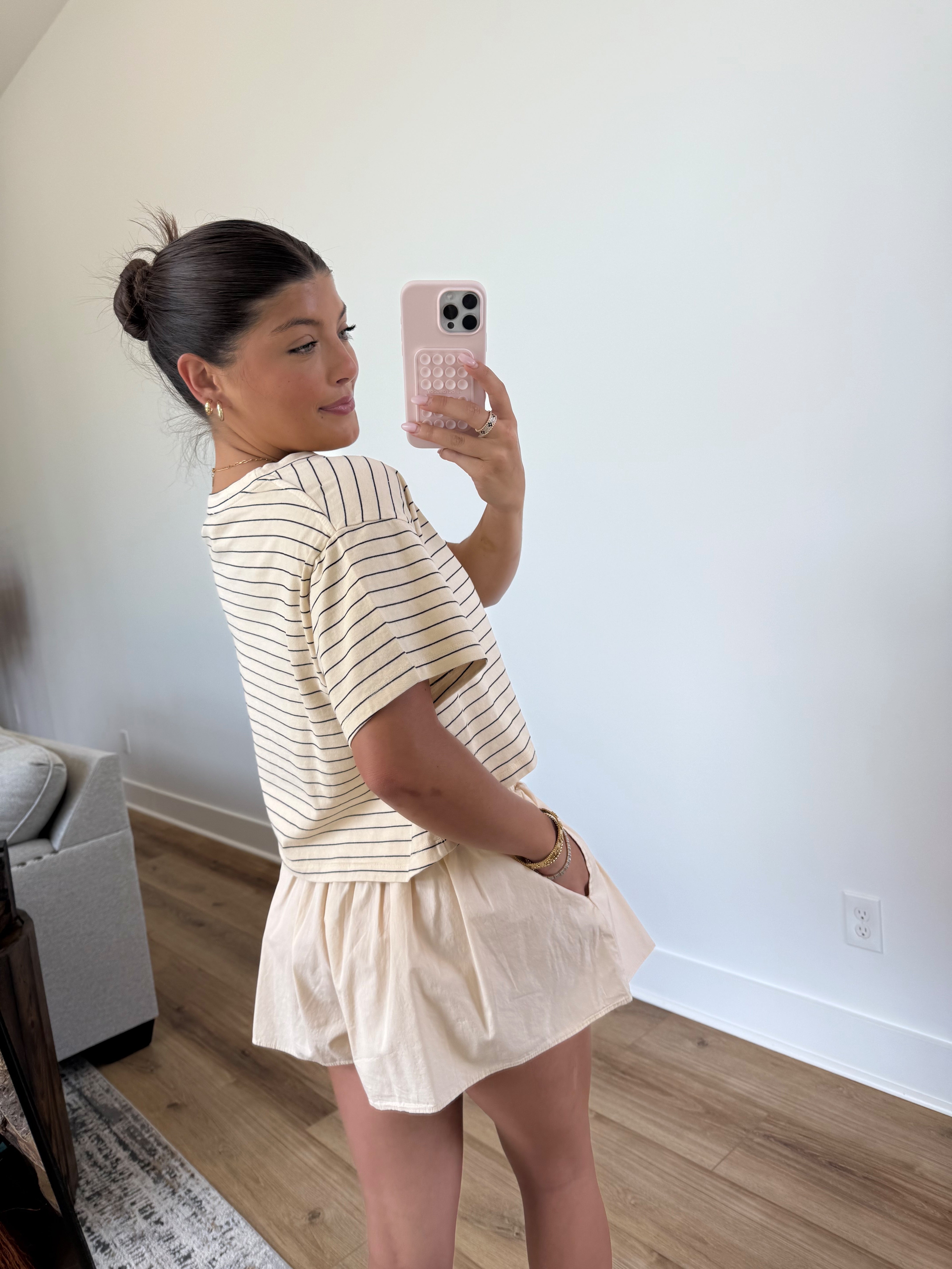Vanilla Chip Short Set