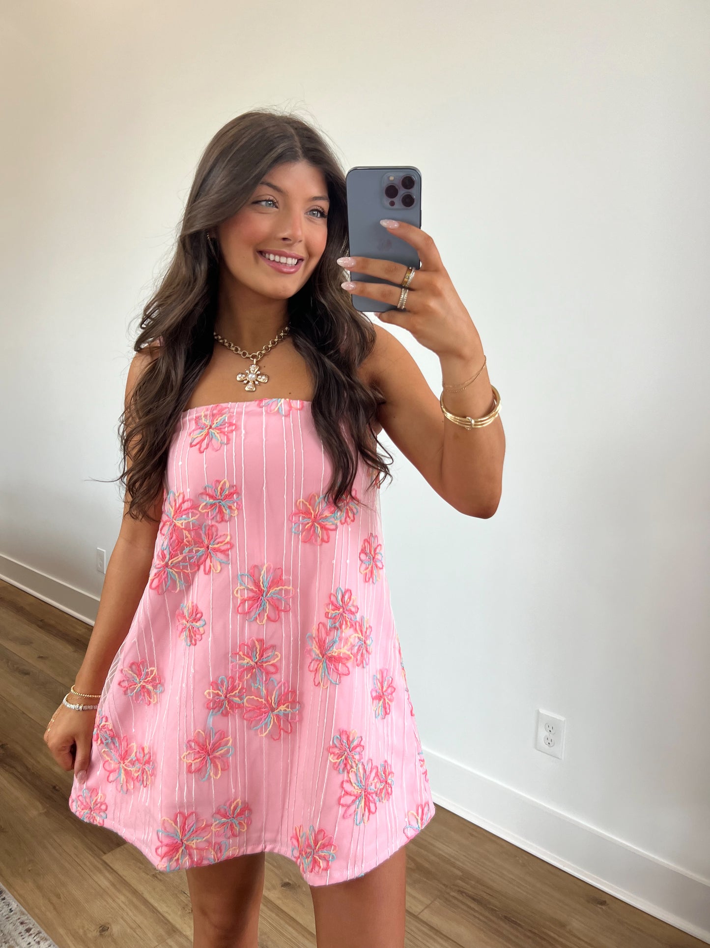 Pretty In Pink Flower Dress