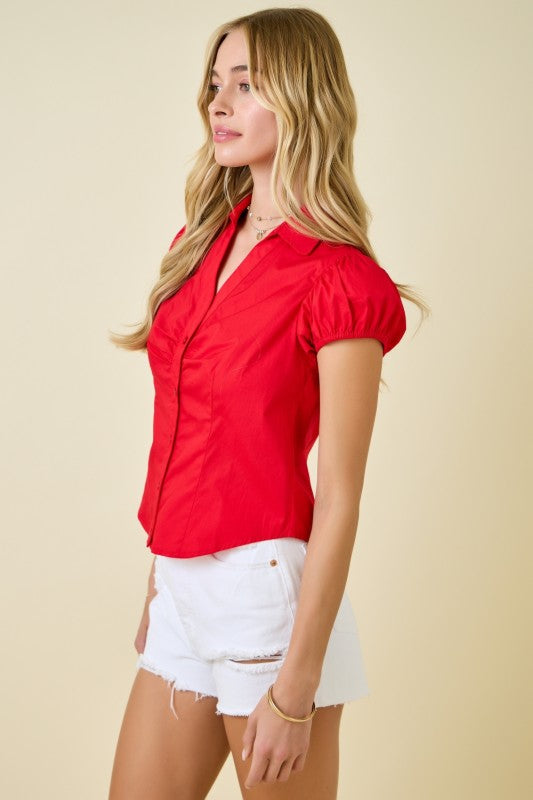 The Cherry Pop Blouse