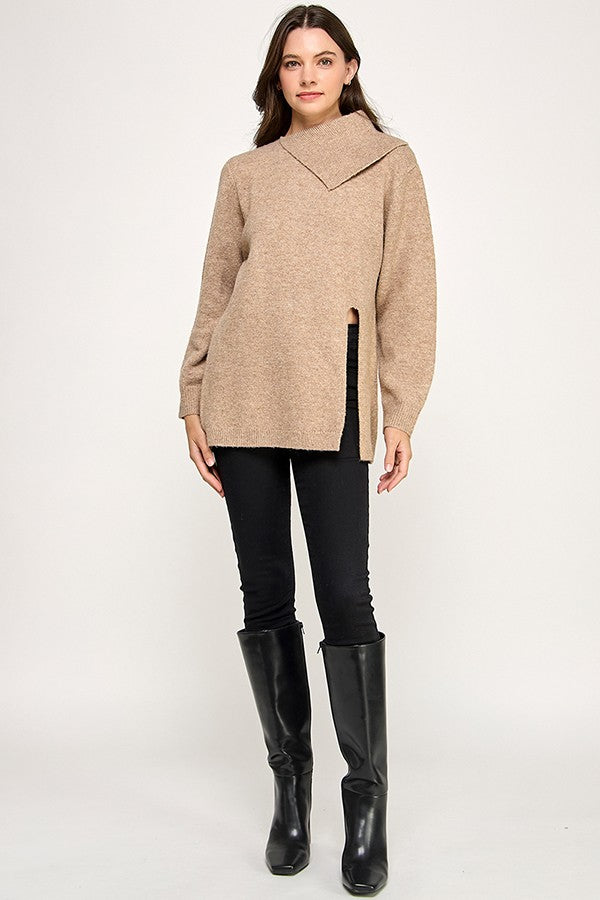 The Aspen Collar Sweater