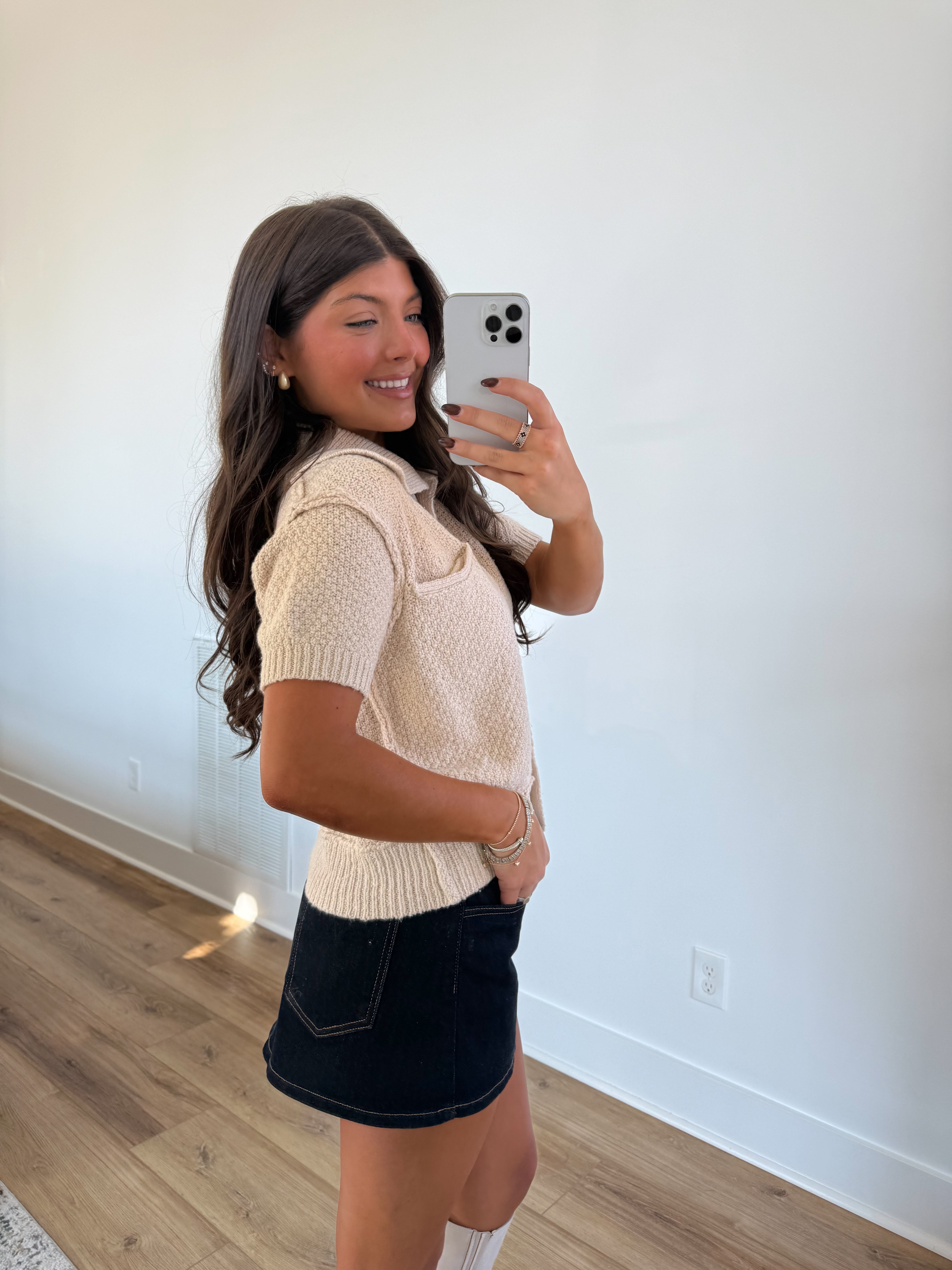 The Cozy Button Knit