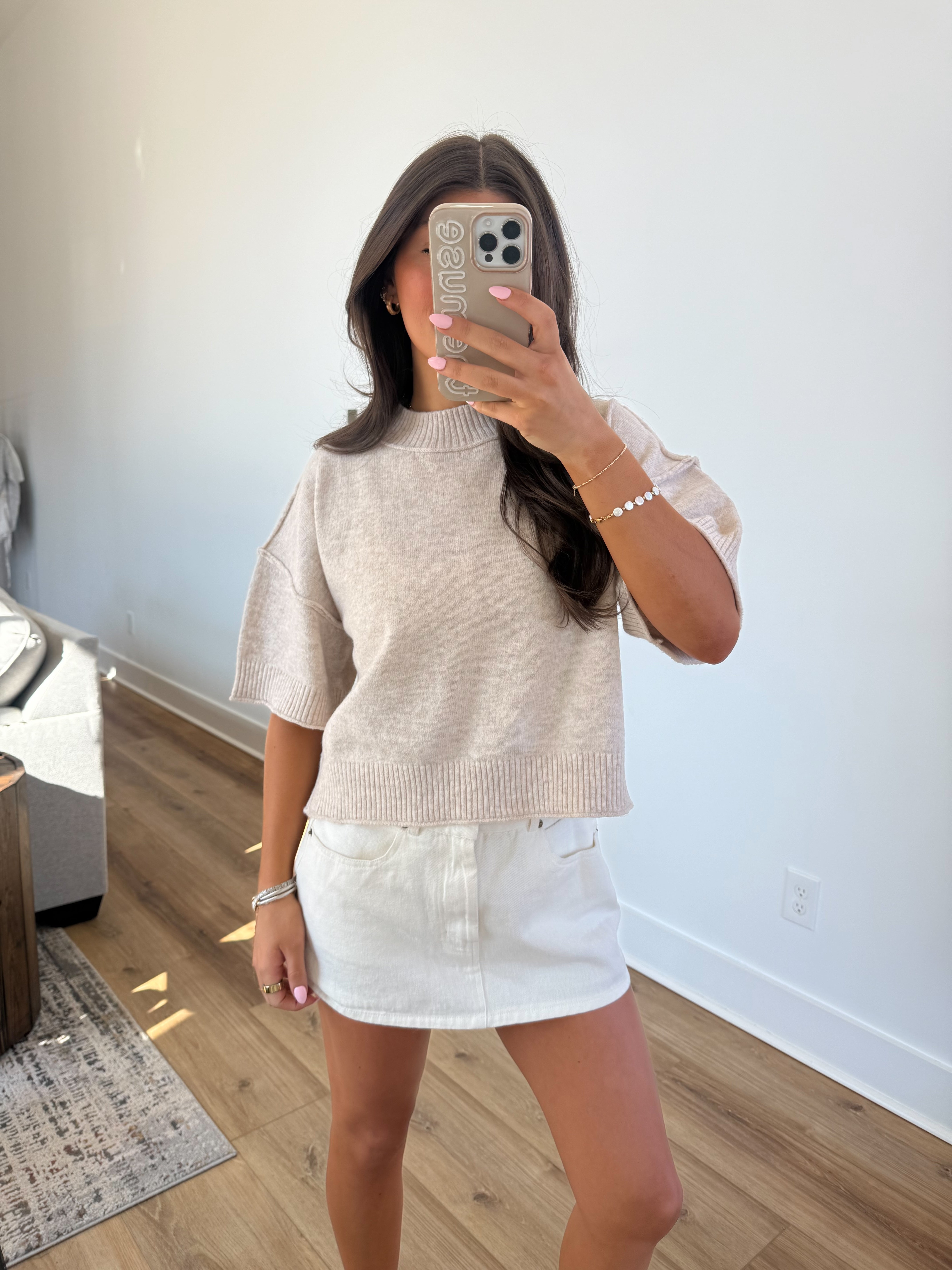 The Harper Sweater Tee