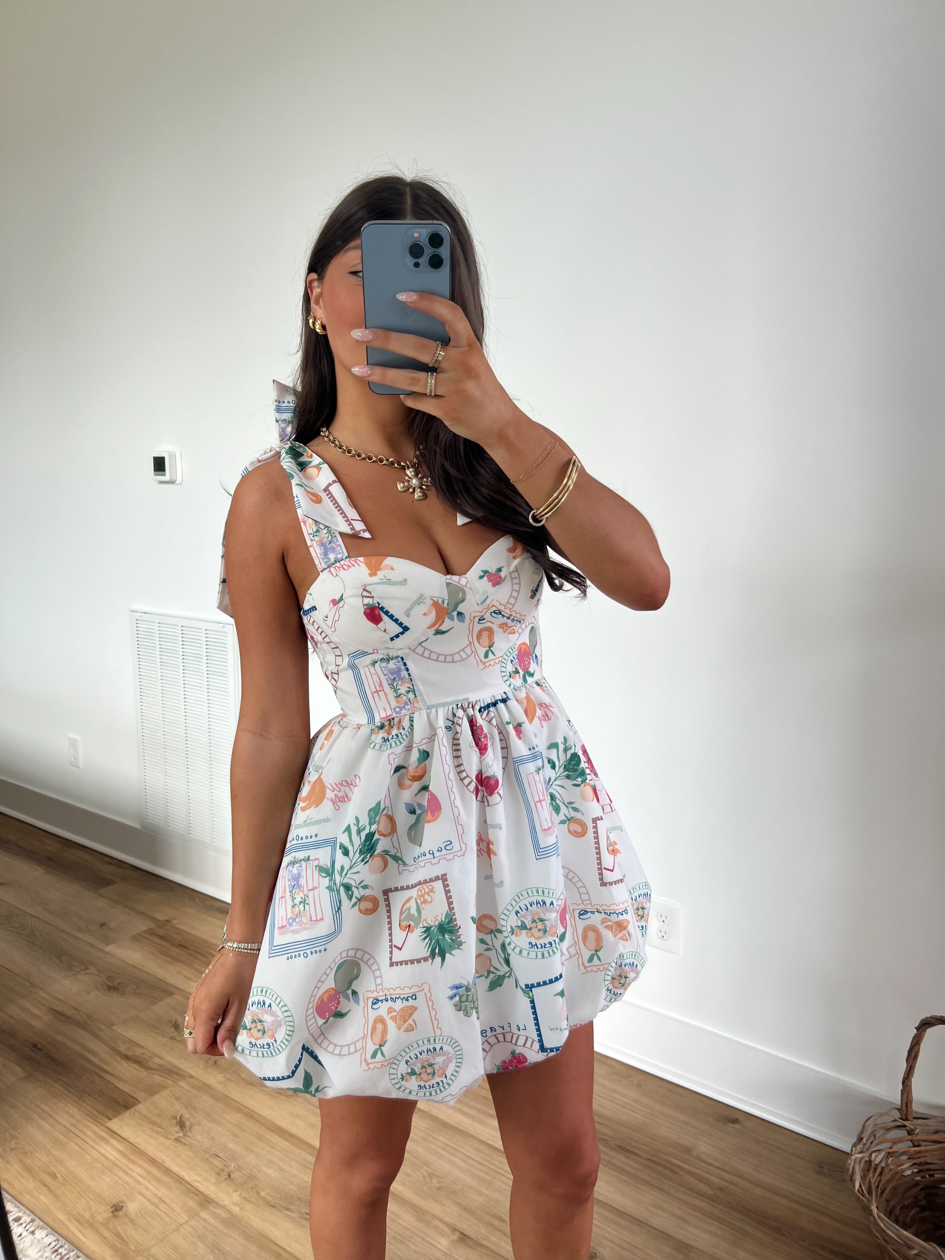 Postcard From Italy Mini Dress