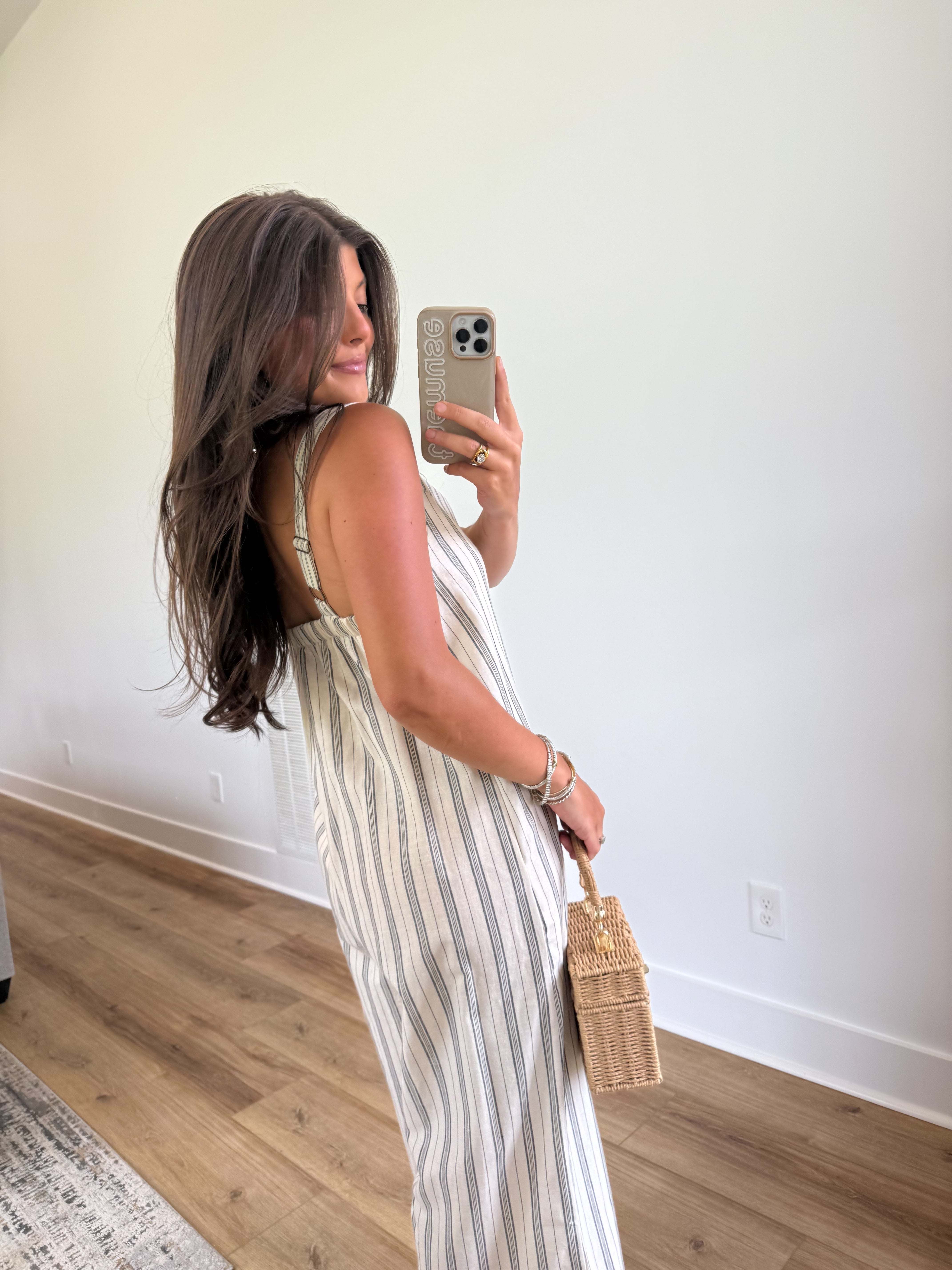 Melanie Stripe Jumpsuit