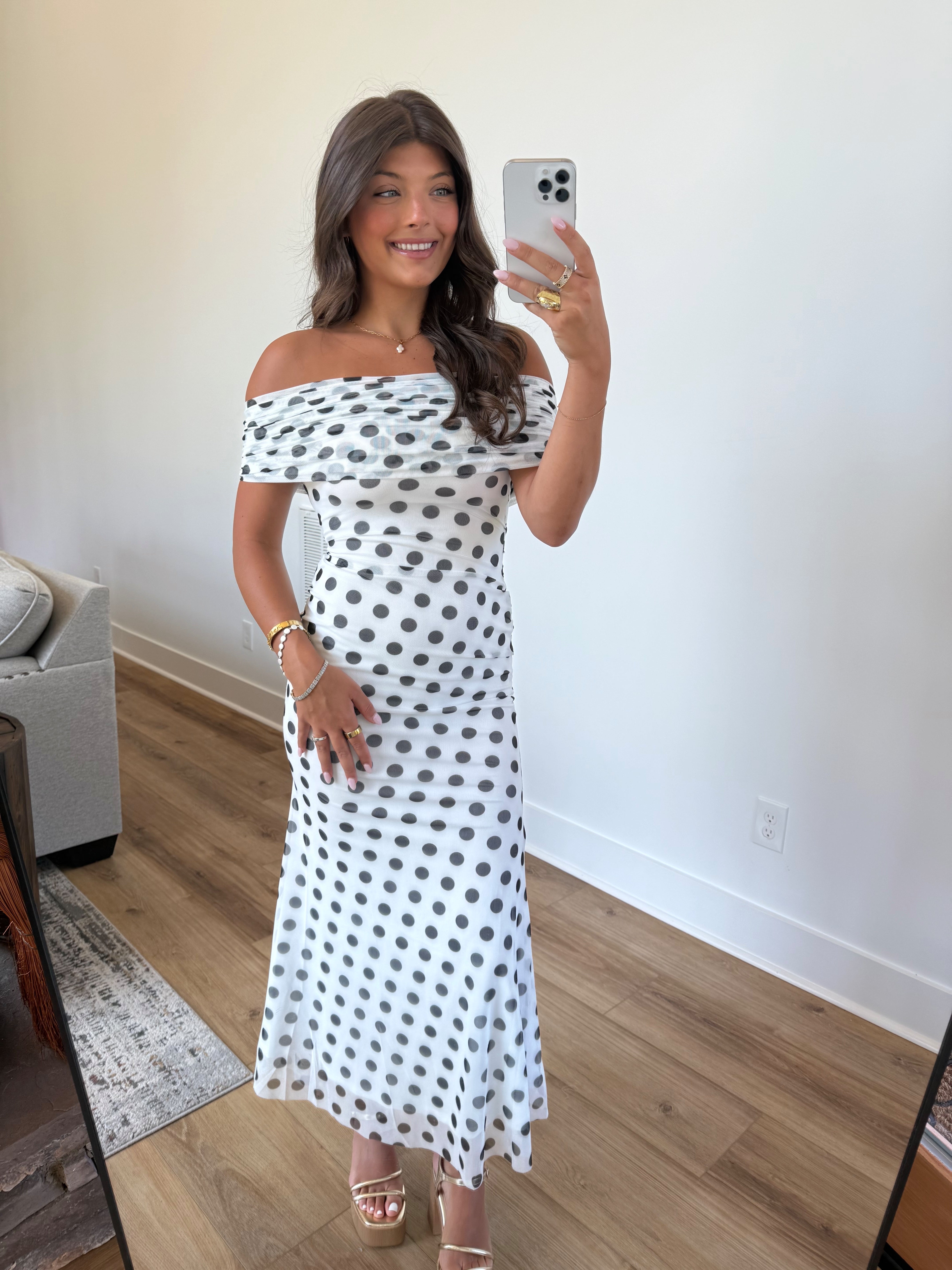 The Dotted Penelope (White)