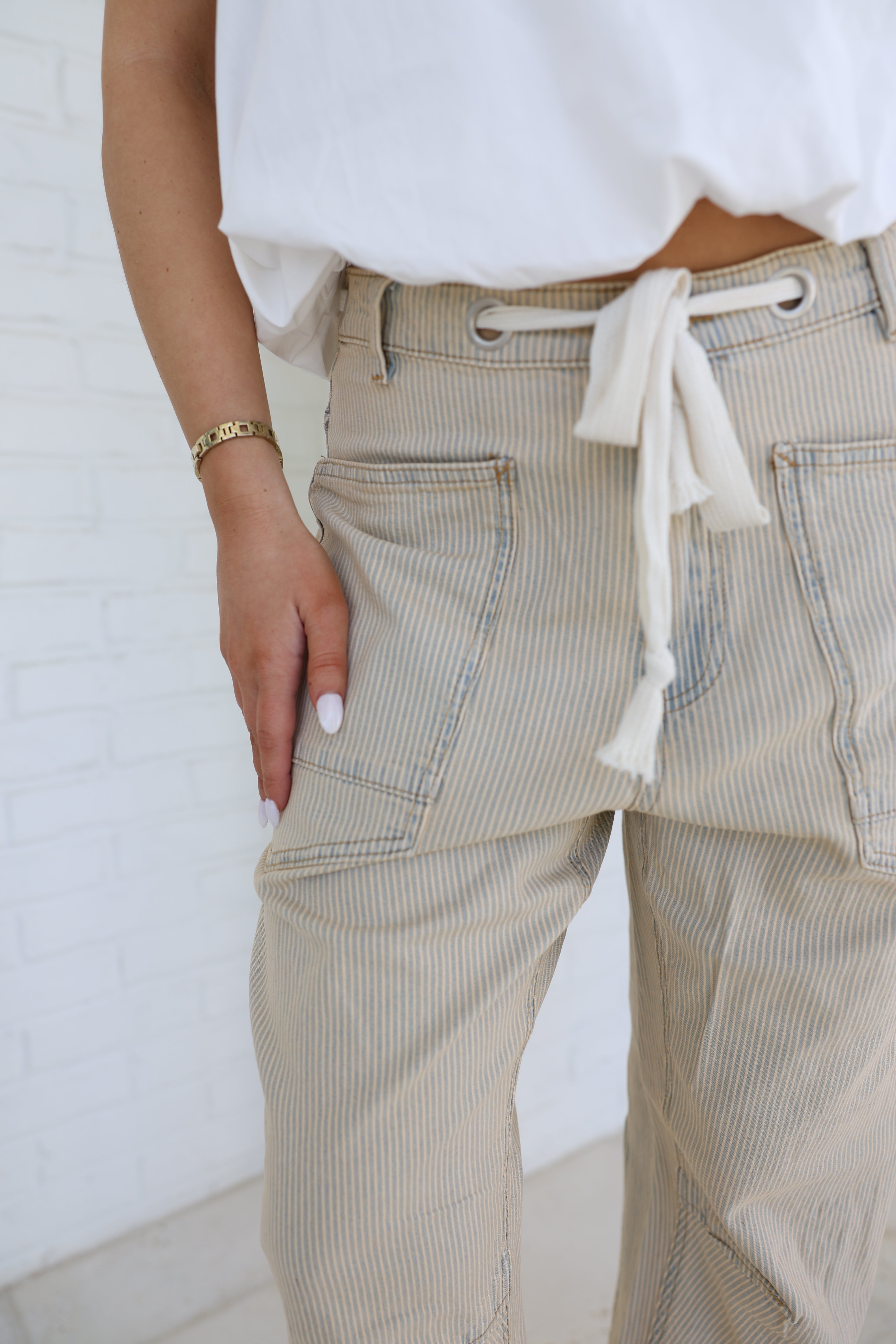 Dockside Stripe Barrels