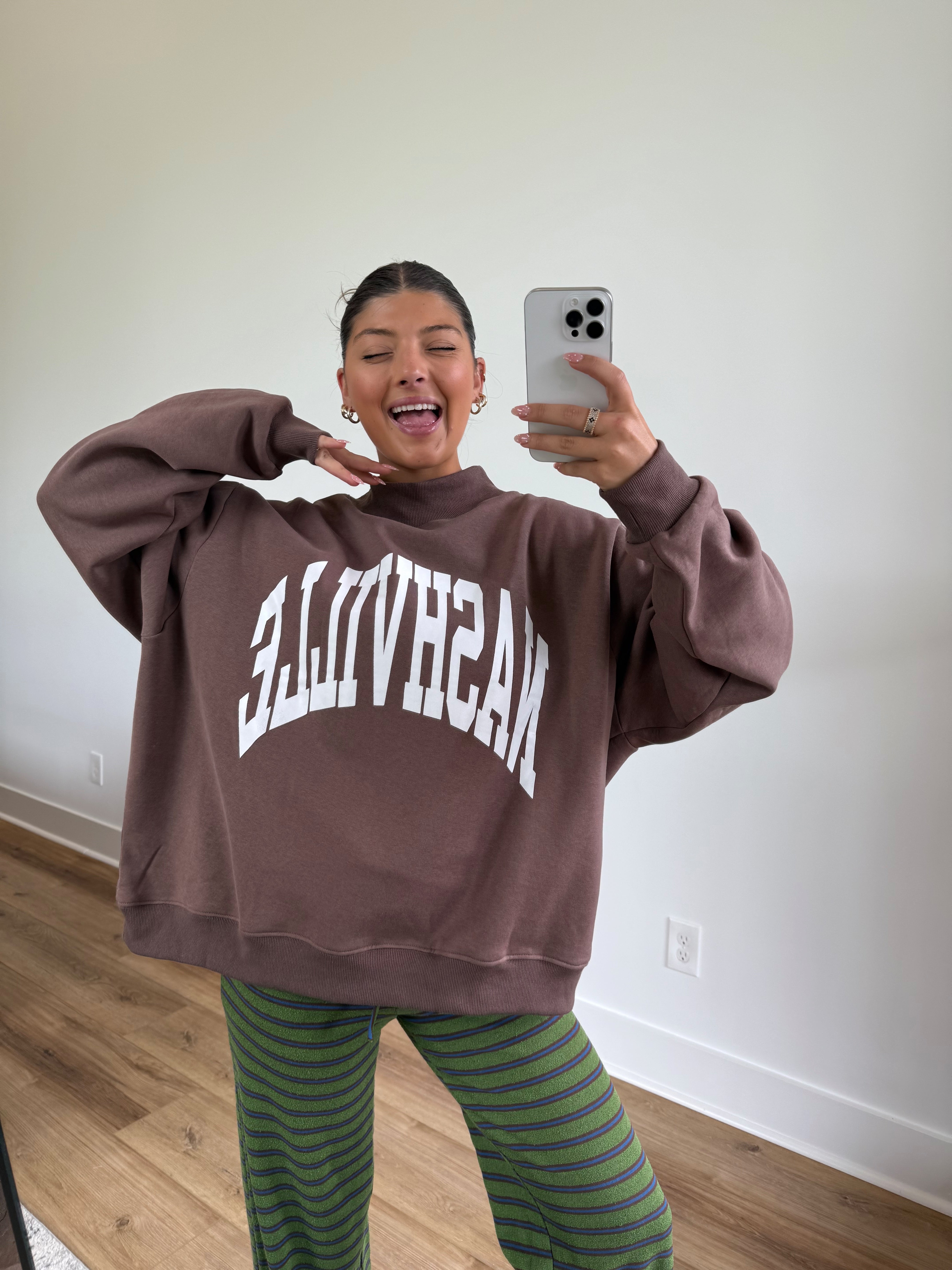 Nashville x Broadway Mockneck