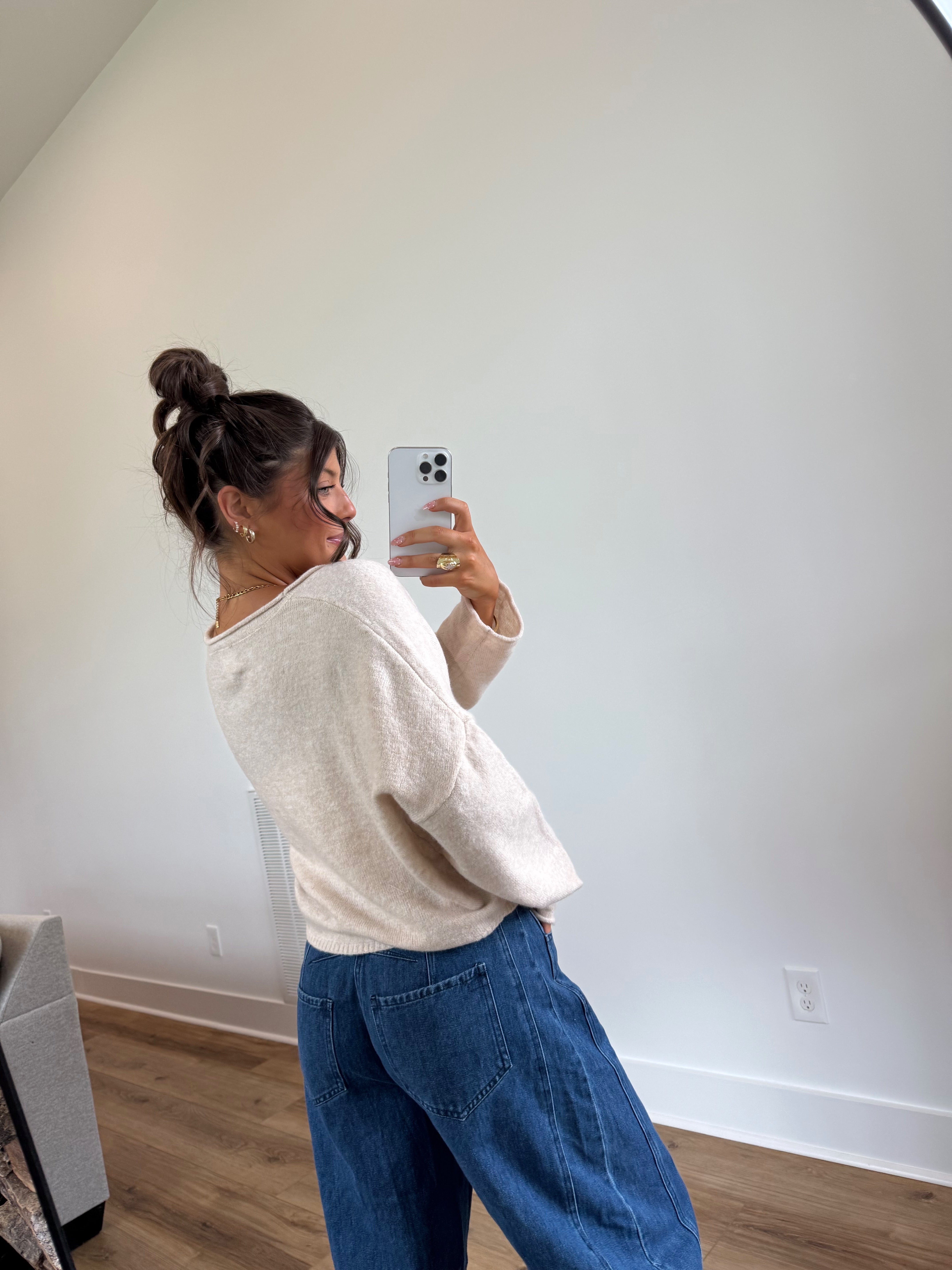 Sunday Morning V-Neck Sweater