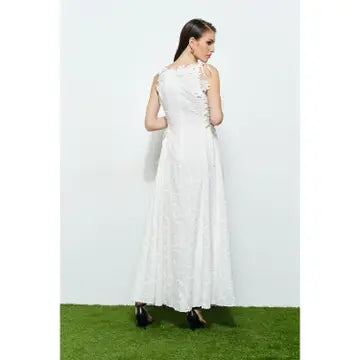 Ivory Lace Midi