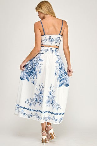 Blue Toile Set