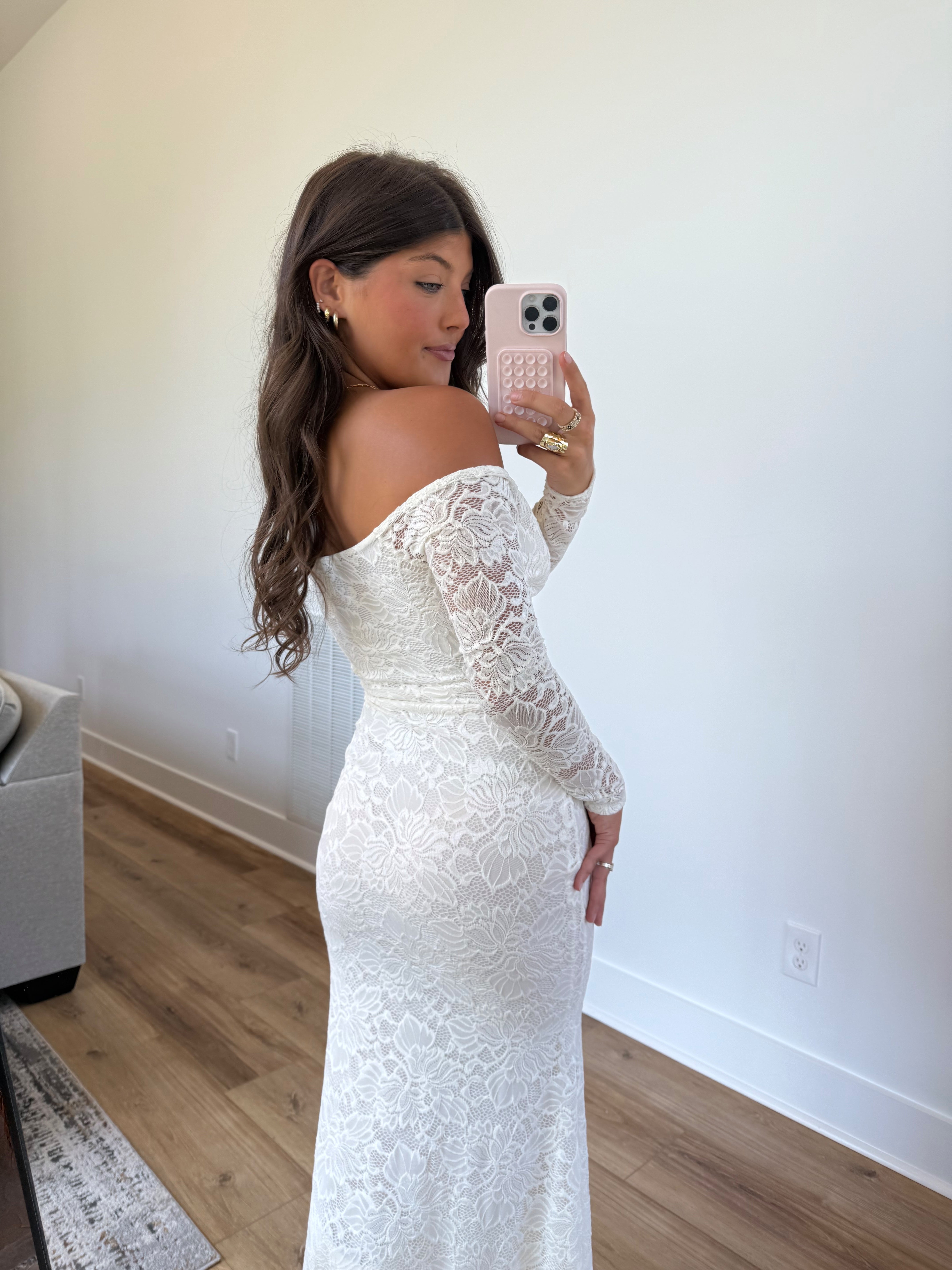 Laced in Love Maxi Dress