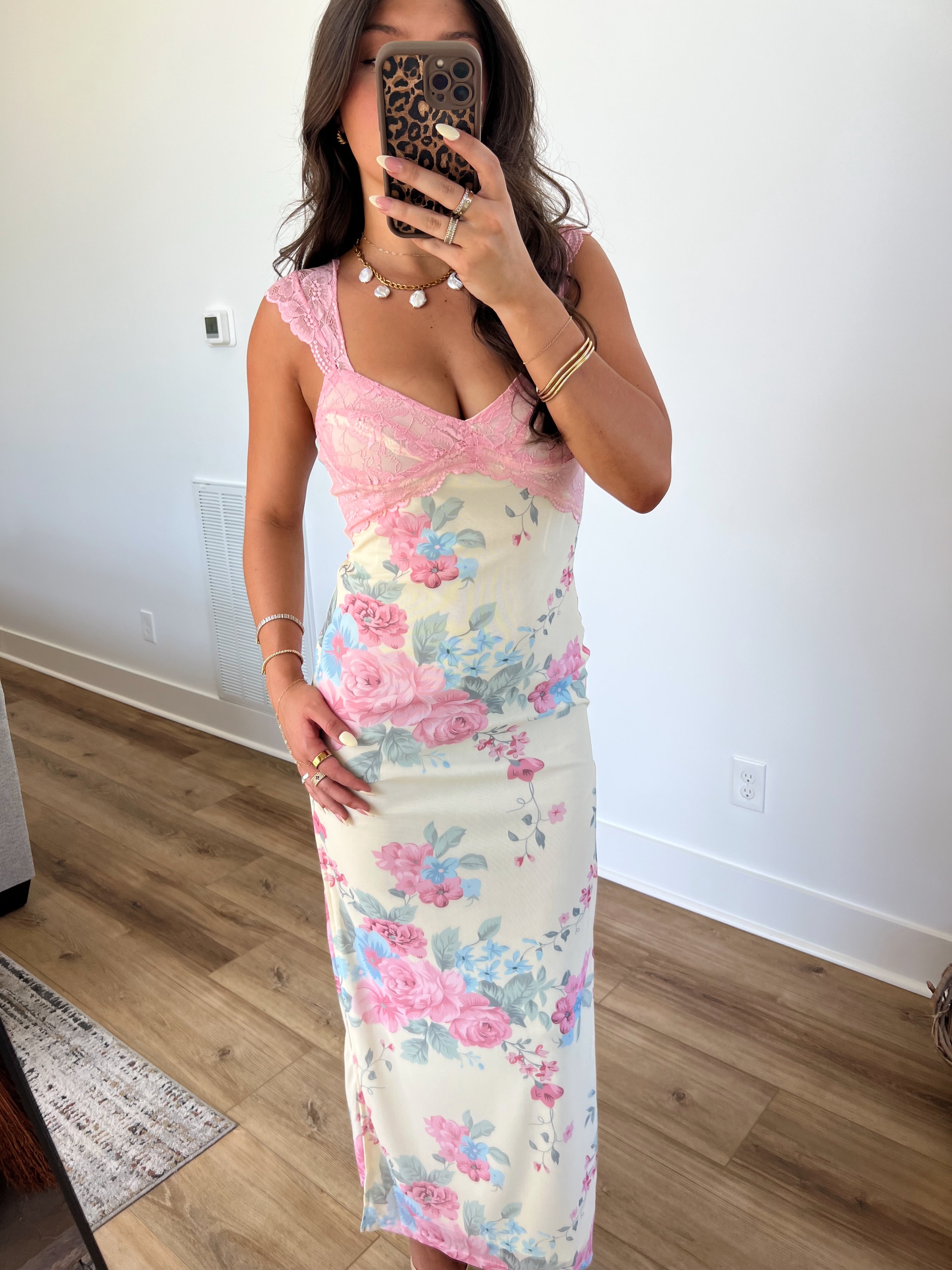 Mia Floral Maxi Dress