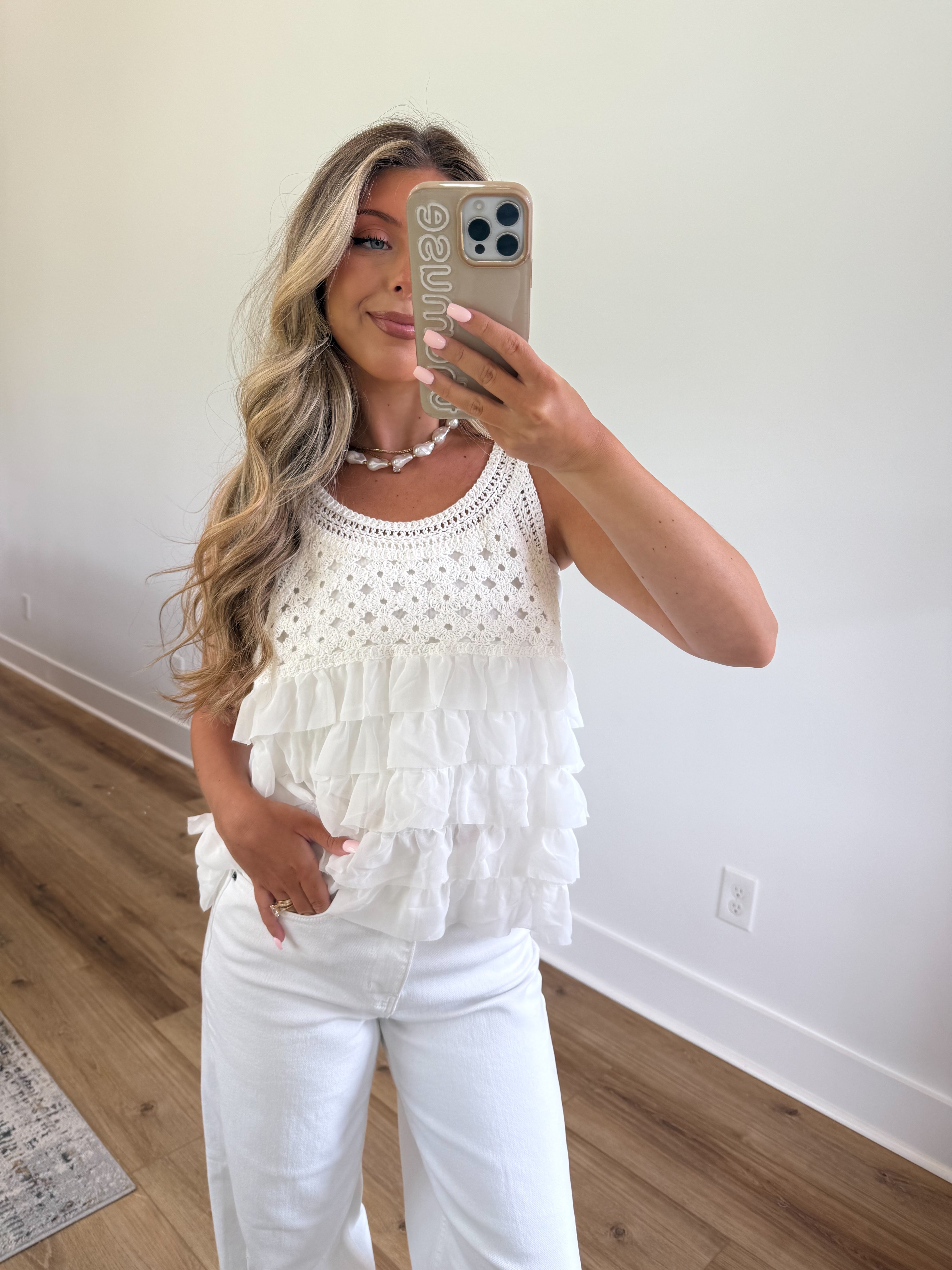 Molly Ruffle Top