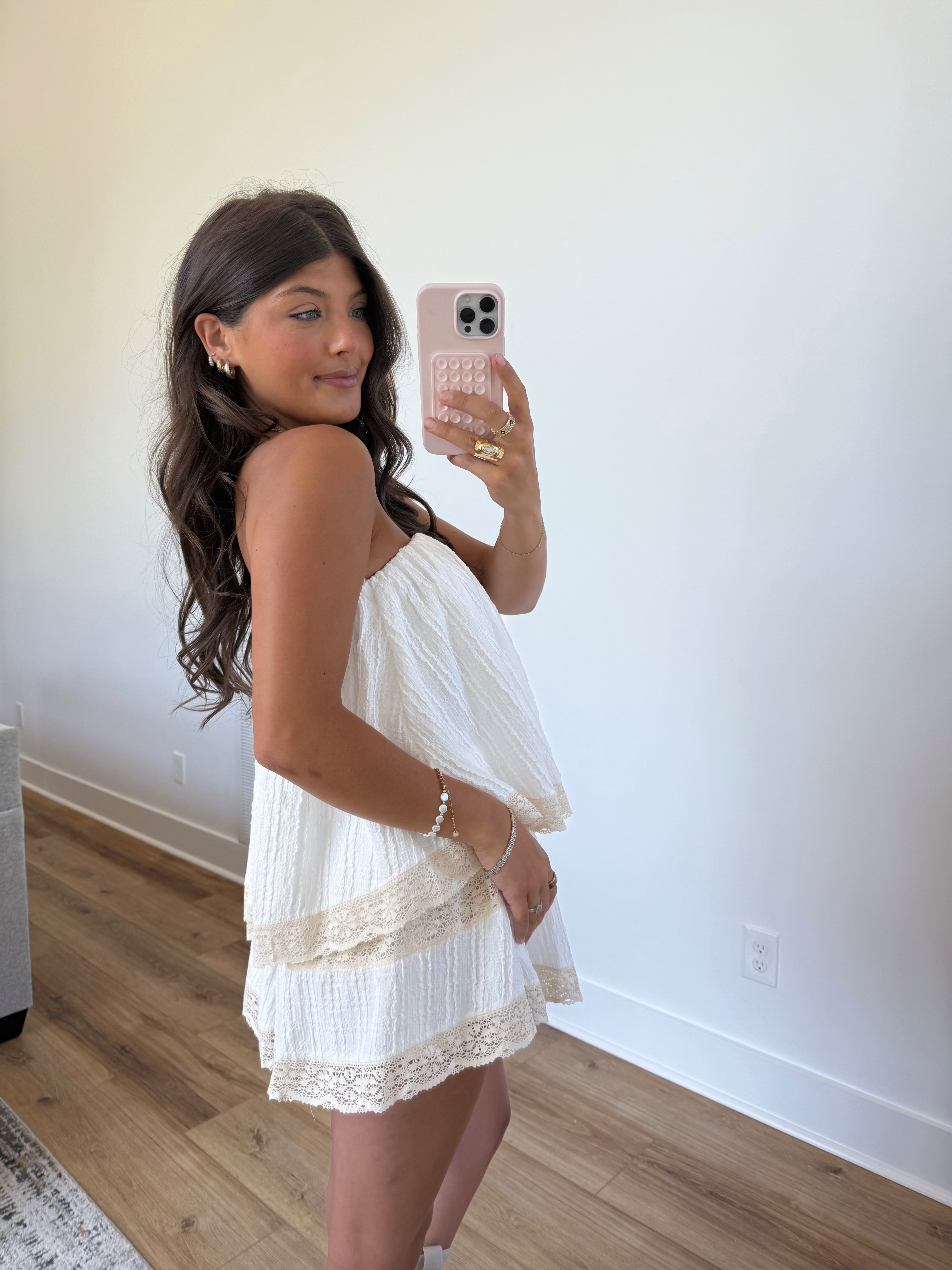 Cowgirl Cream Romper
