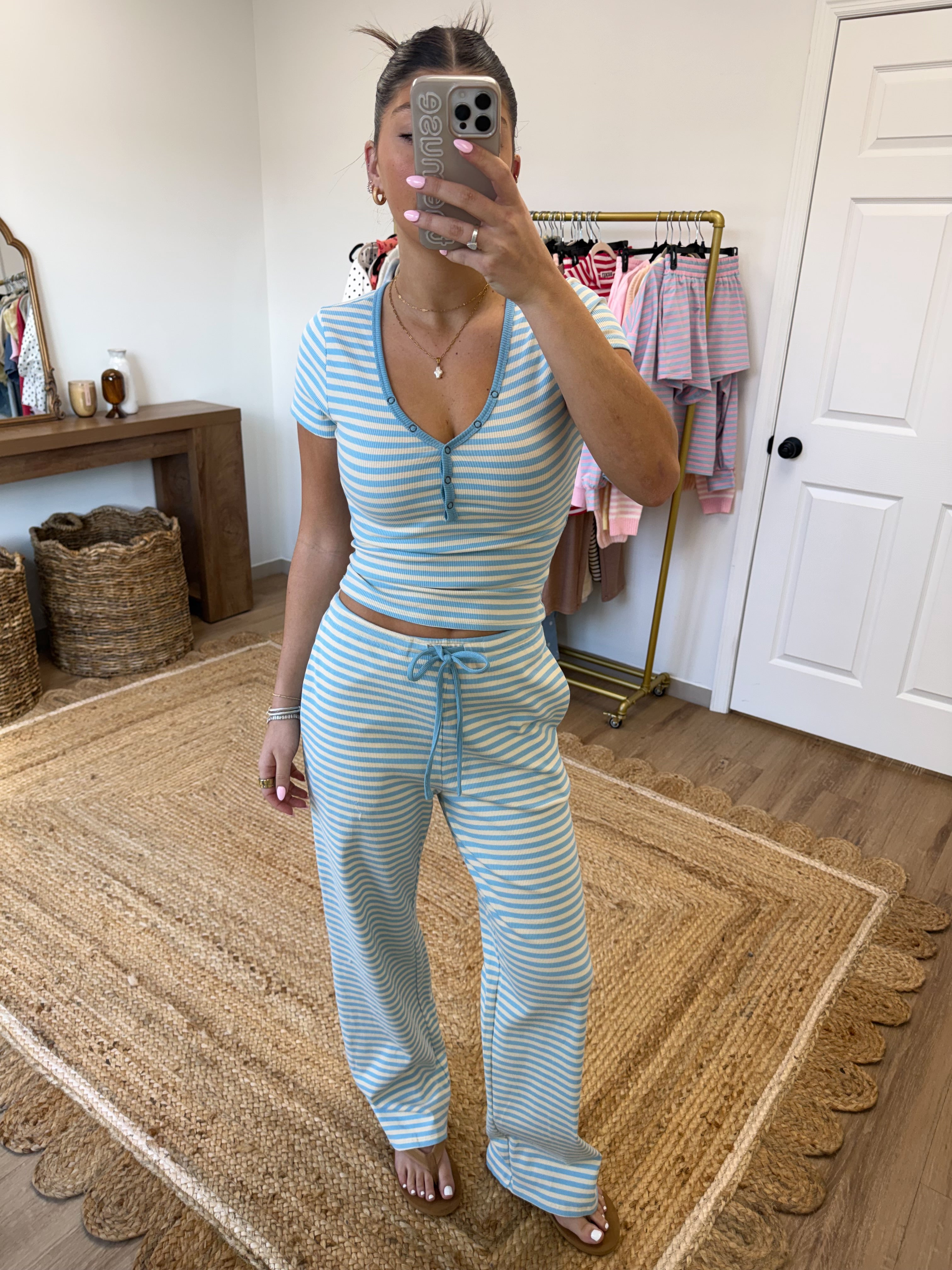 Saltair Stripe Set (Blue)