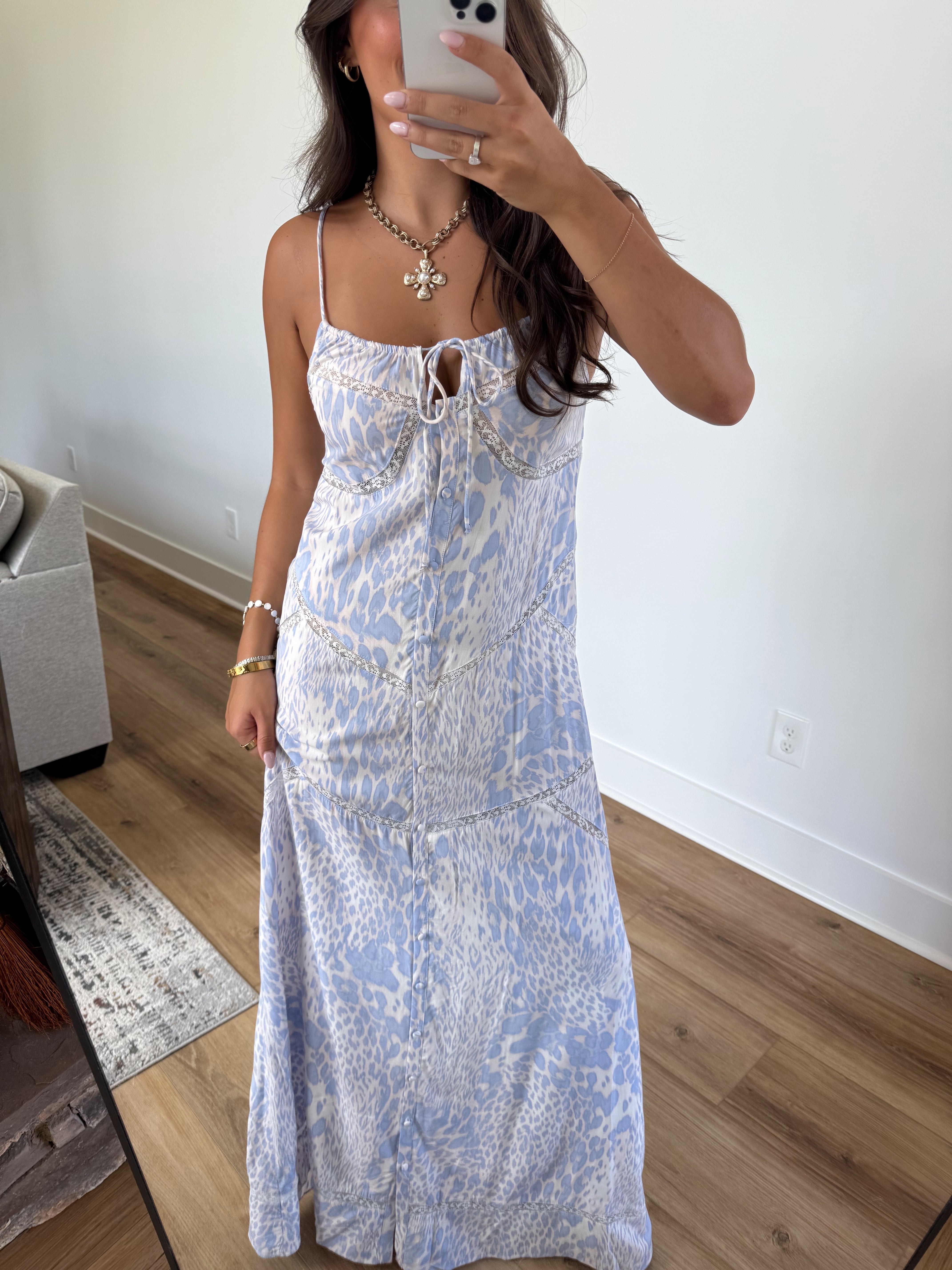 Sunkissed Spots Maxi Dress
