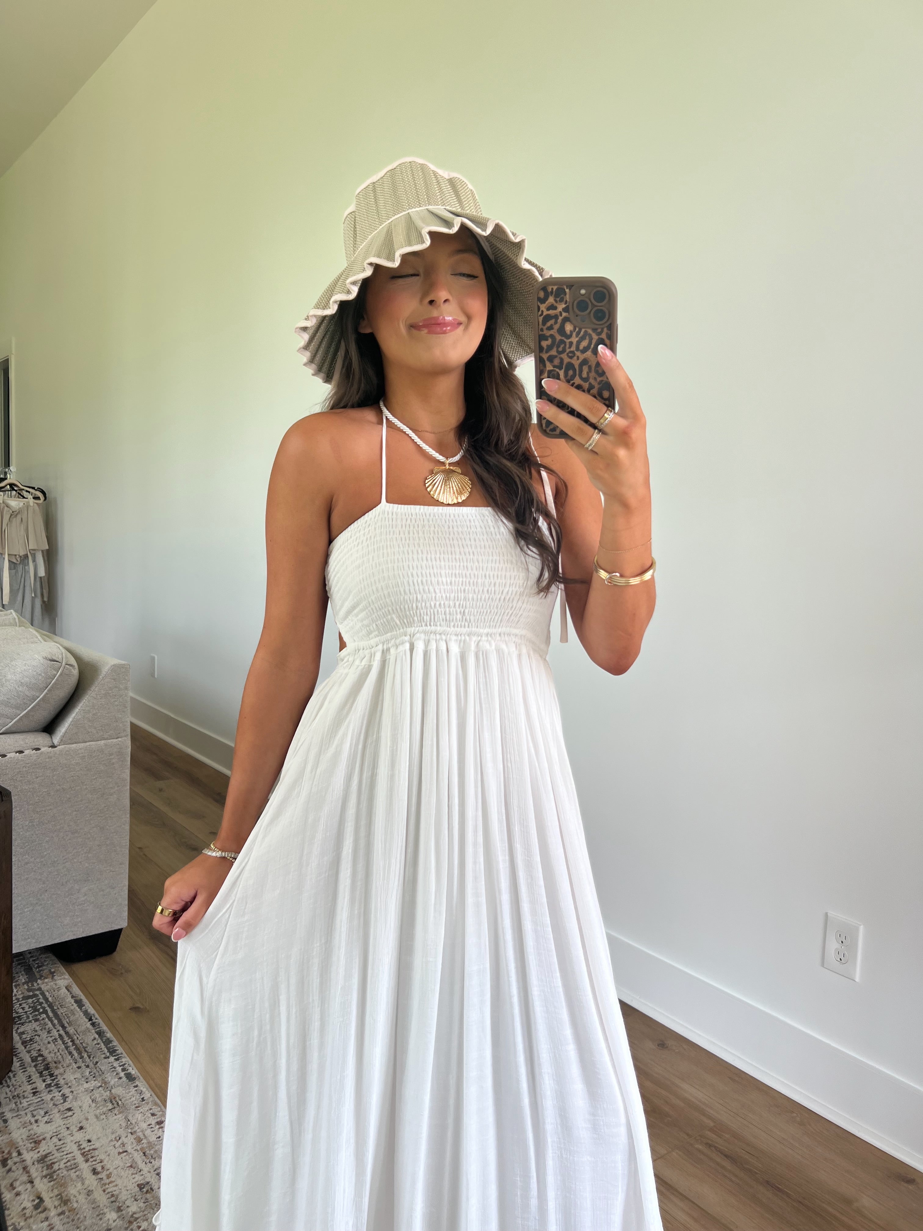 White Breezy Escape Halter