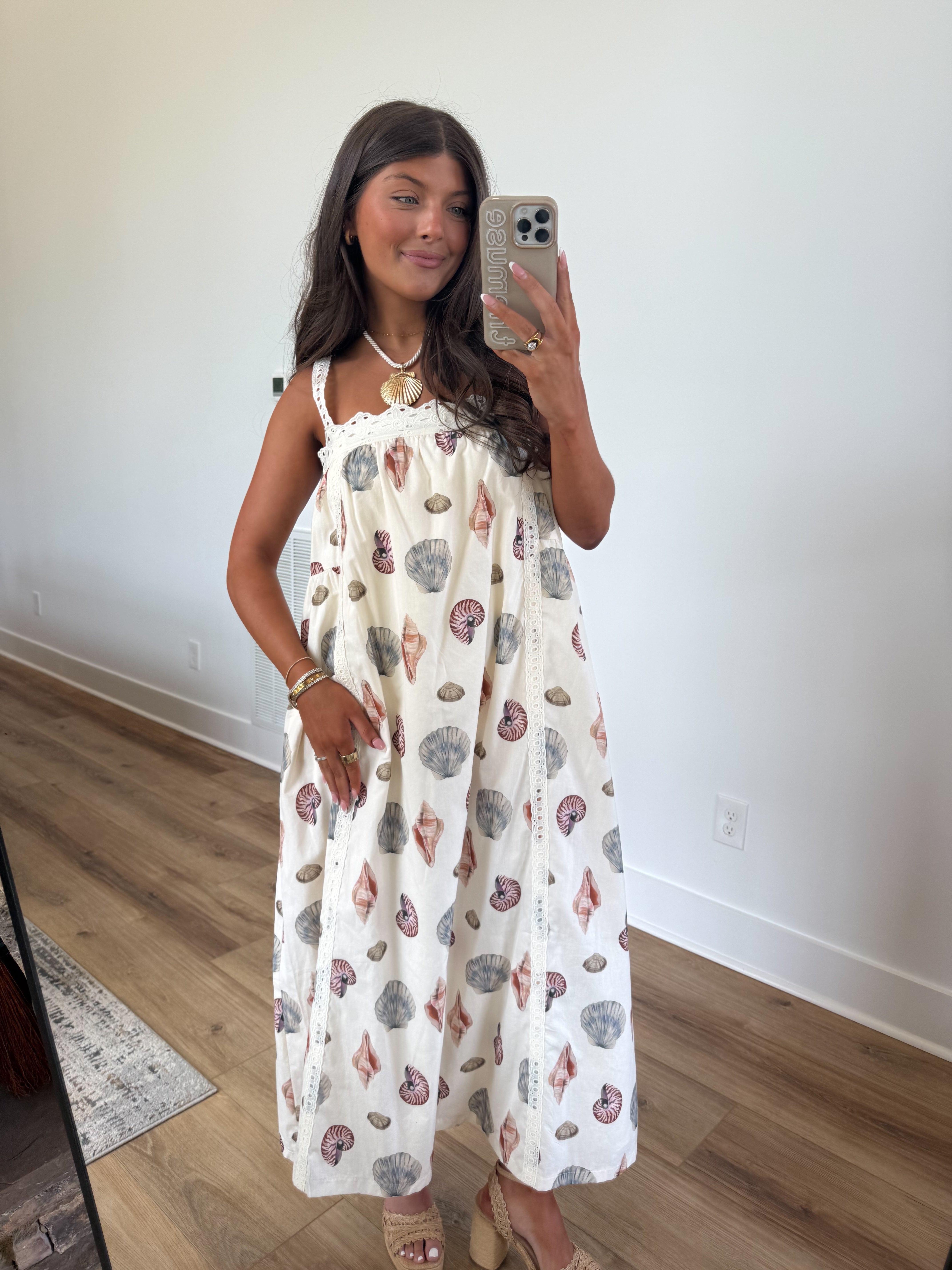 Boho Seashell Maxi