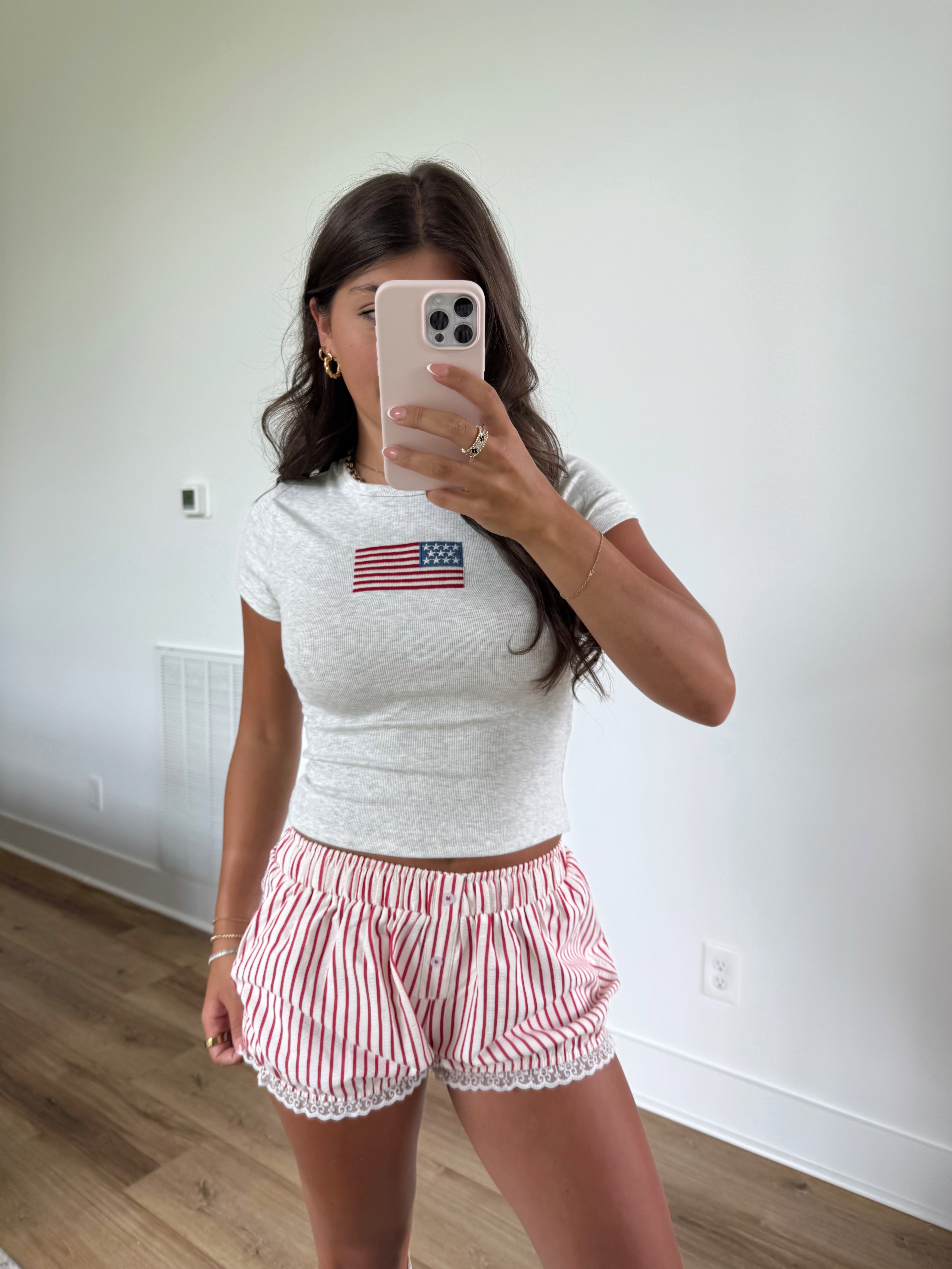 American Girl Tee (Grey)