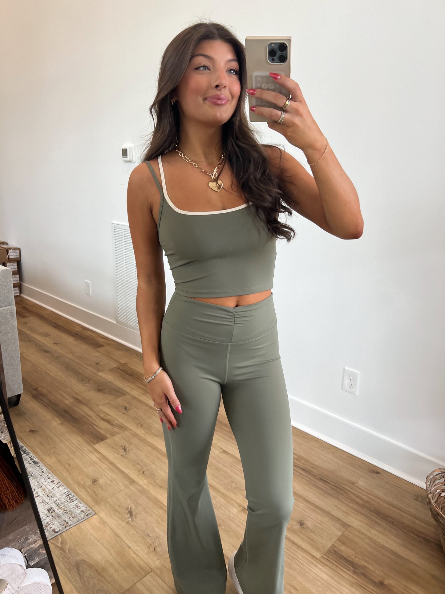 Sage Two Tone Tank