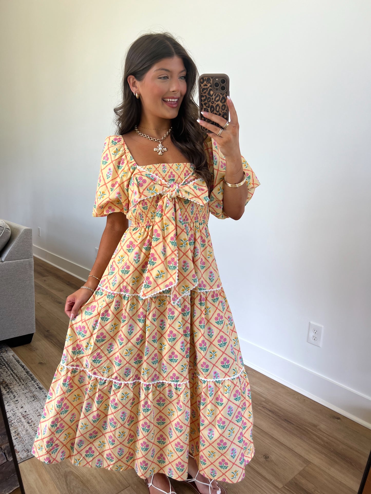 Pineapple Dreams Maxi Dress