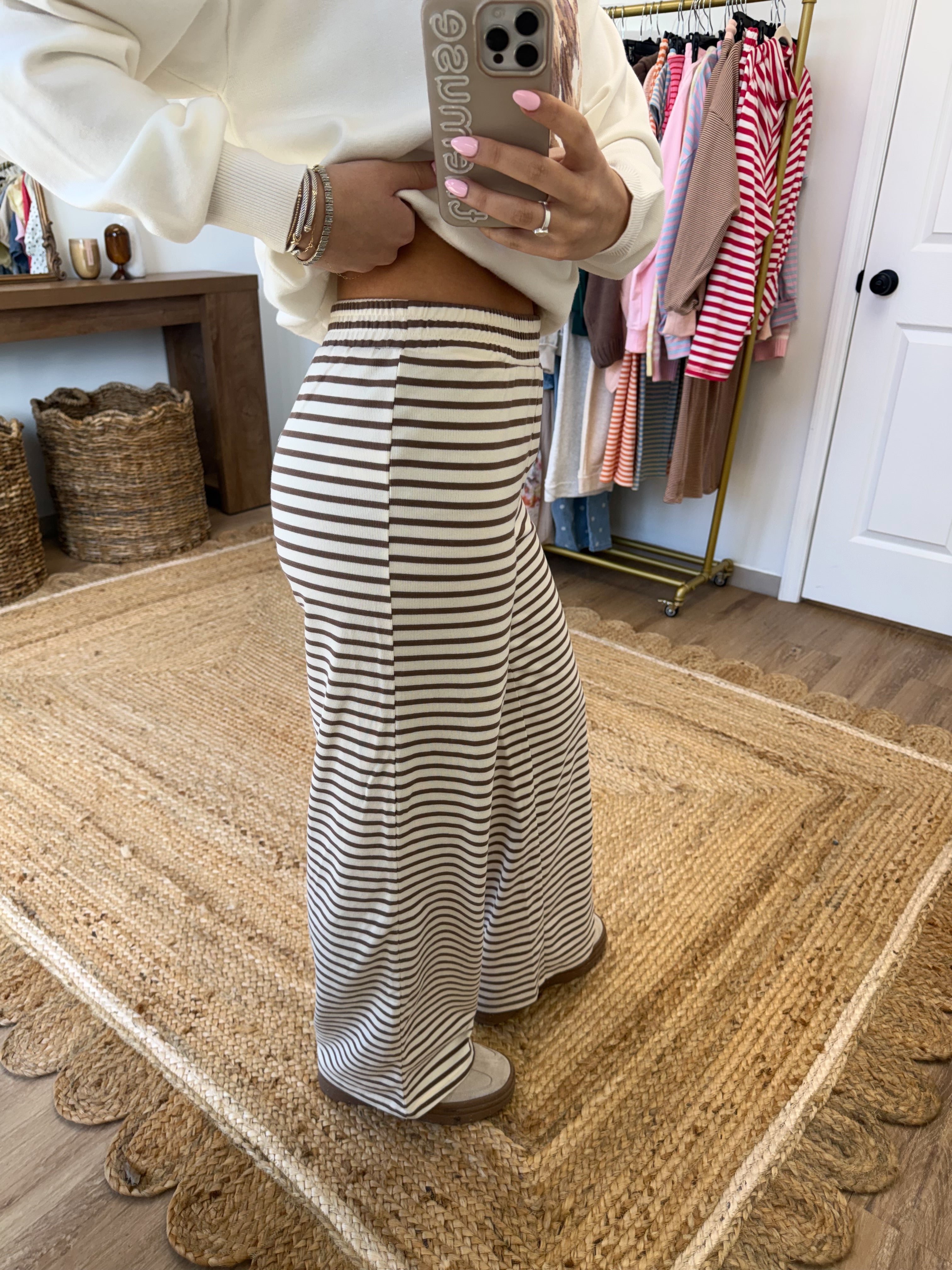The Rowan Stripe Pants